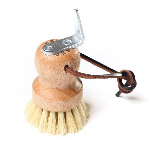 Horse hoof pick with brush
