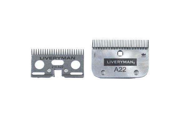Liveryman A22 Blades - 1mm - N P Equestrian & Pet Supplies Ltd