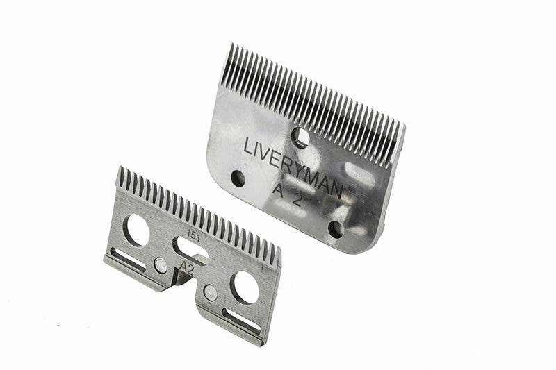 Liveryman A2 Blade Set Cutter & Comb 2.4mm - N P Equestrian & Pet Supplies Ltd