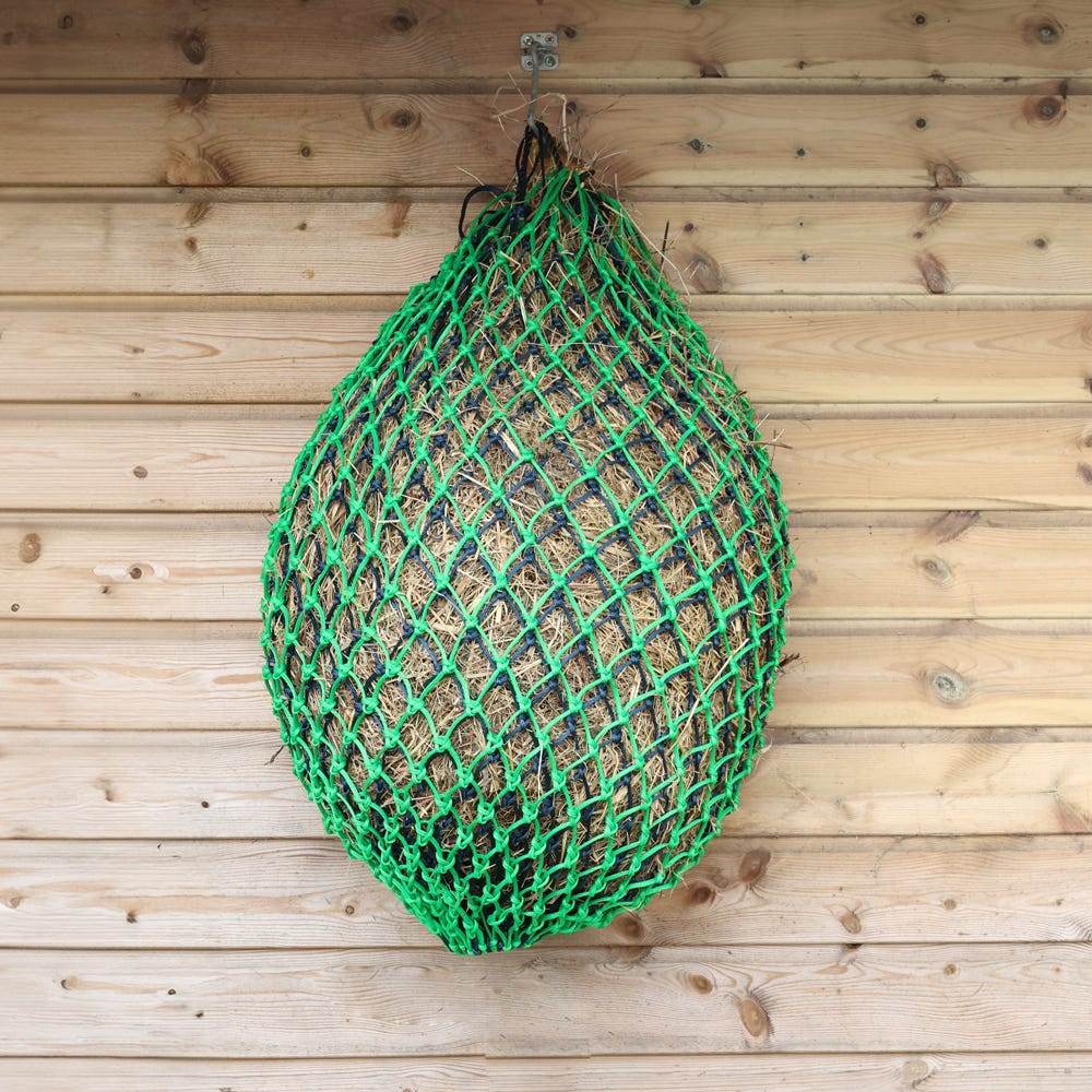 Hy Equestrian Slow Flow Ultra Haynet Green/Navy - N P Equestrian & Pet Supplies Ltd