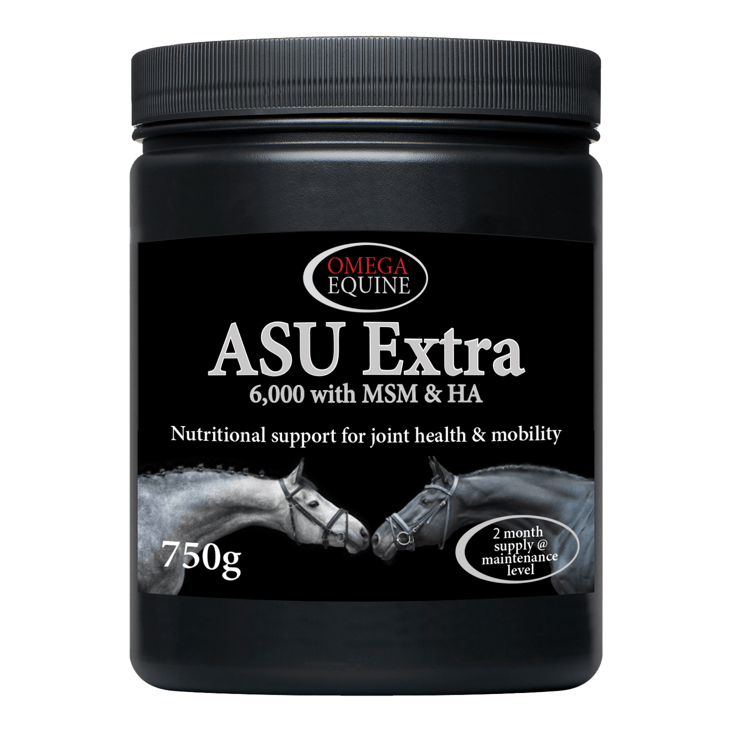 Omega Equine ASU 6,000 + HA, MSM - N P Equestrian & Pet Supplies Ltd