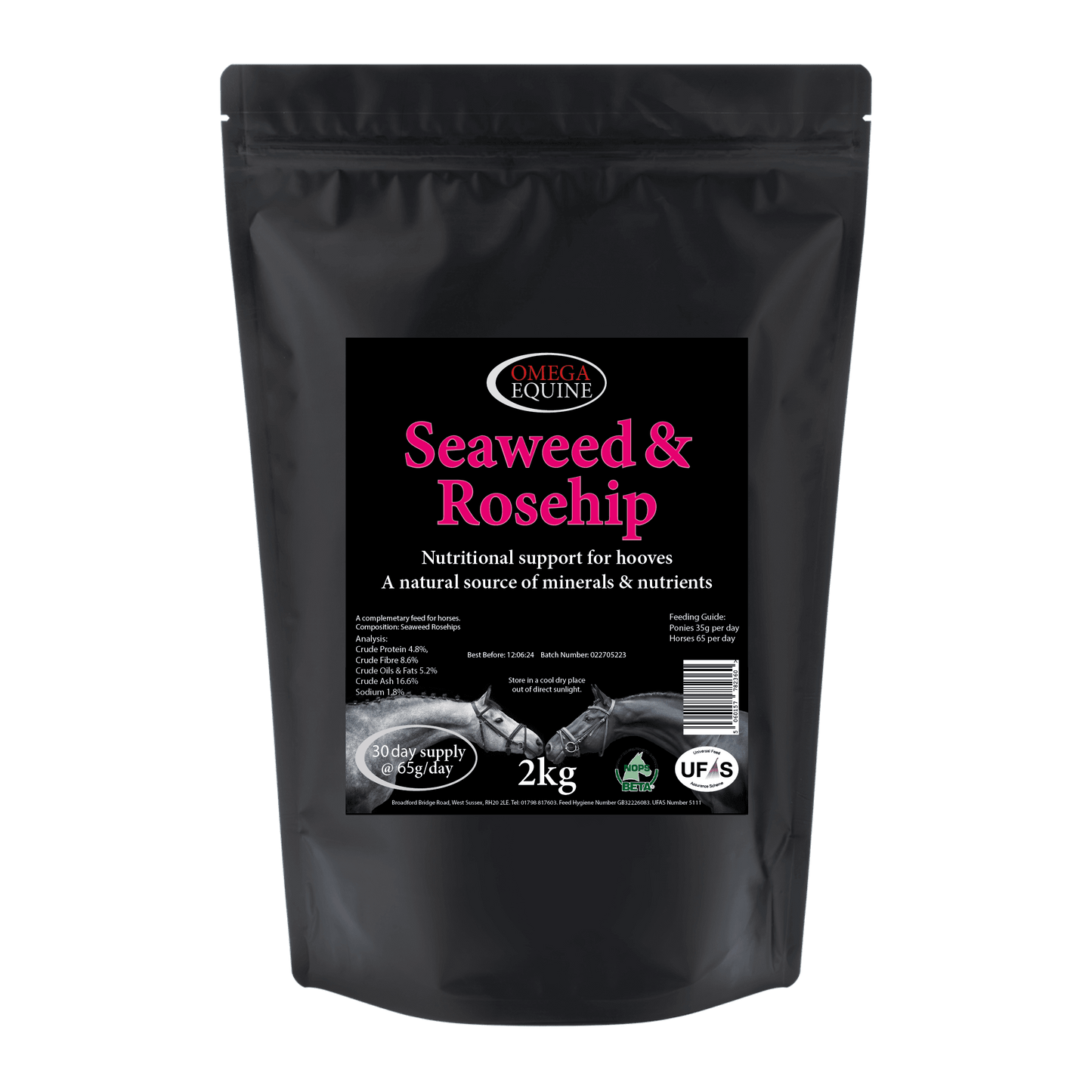 Omega Equine Seaweed & Rosehips - N P Equestrian & Pet Supplies Ltd