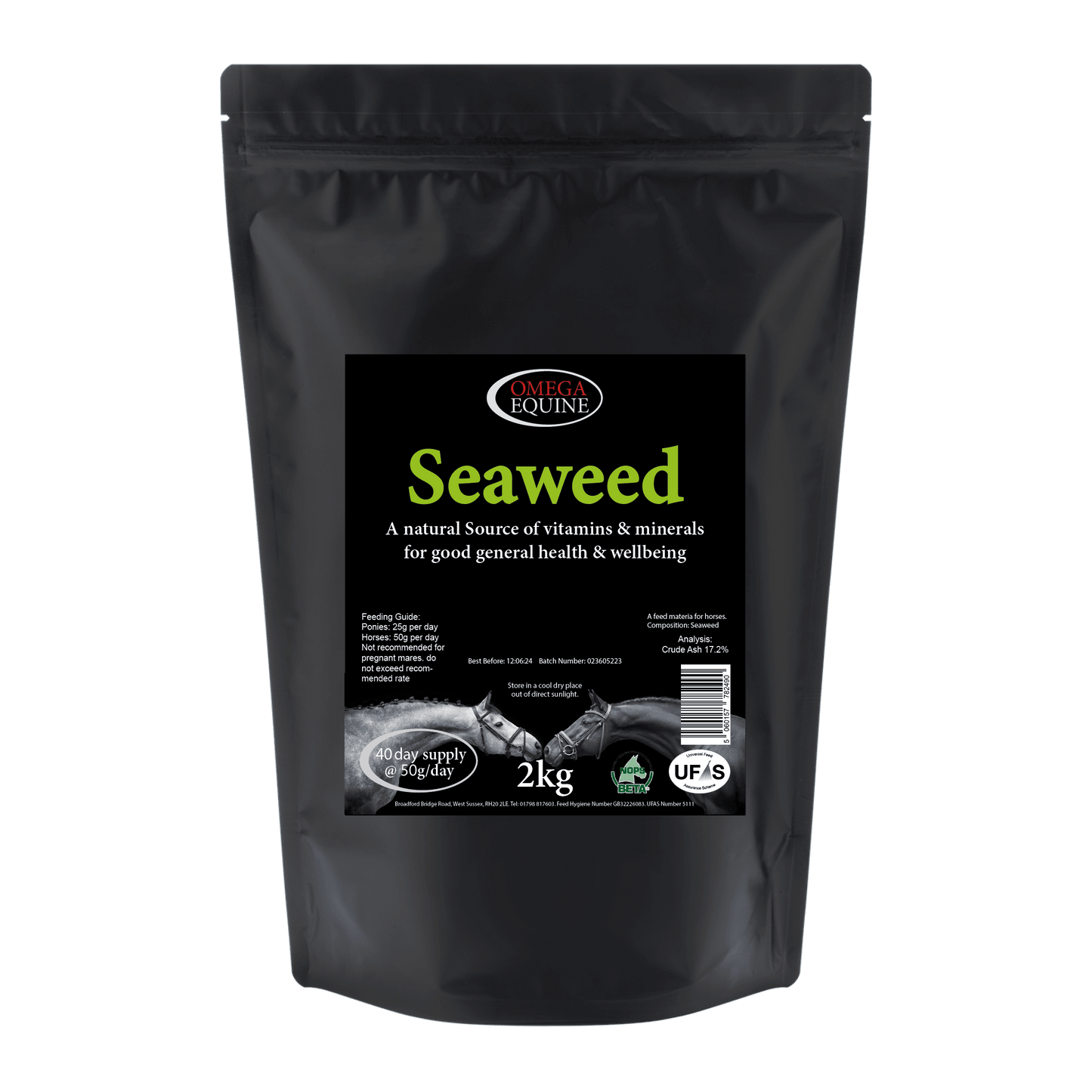 Omega Equine Seaweed - N P Equestrian & Pet Supplies Ltd