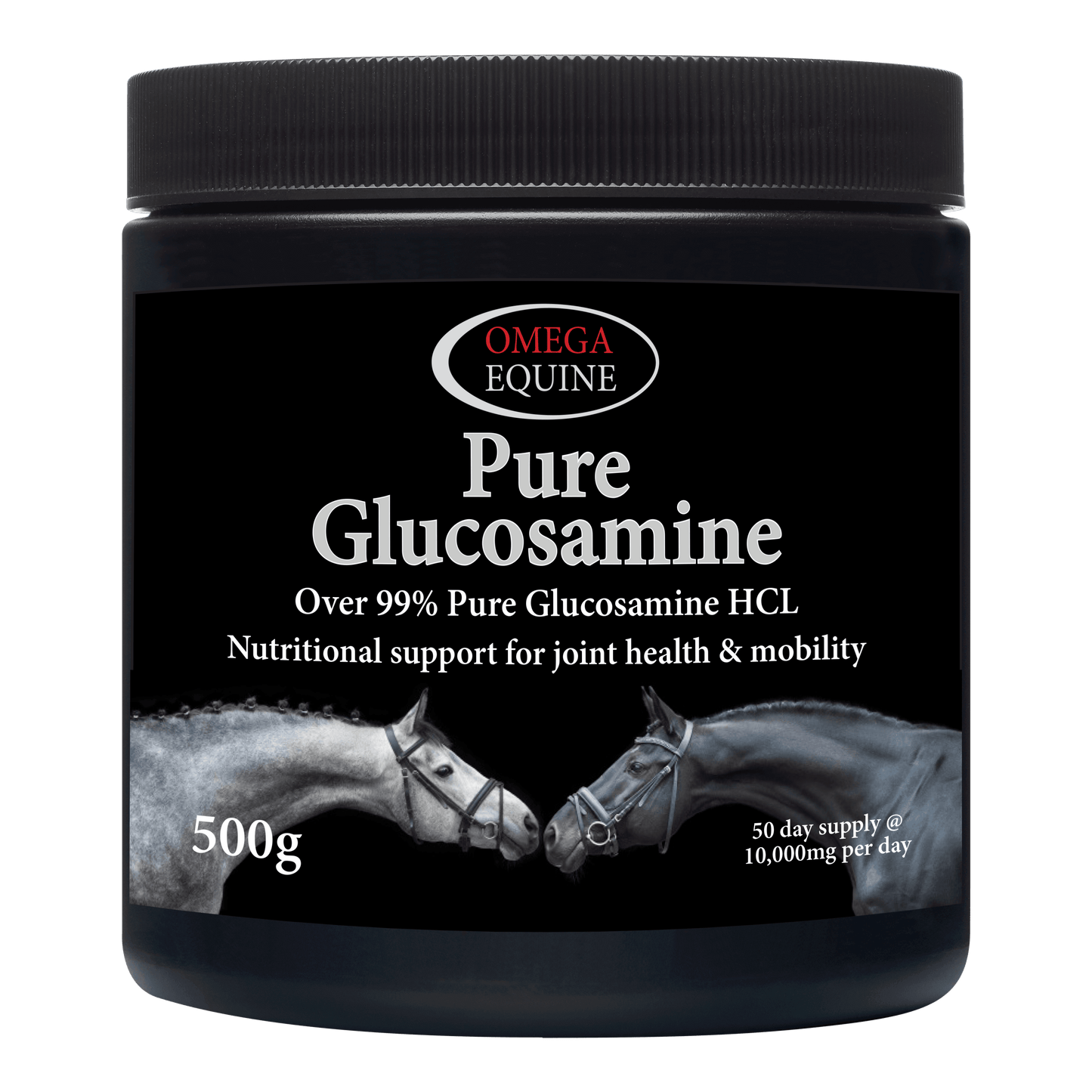 Omega Equine Pure Glucosamine - N P Equestrian & Pet Supplies Ltd