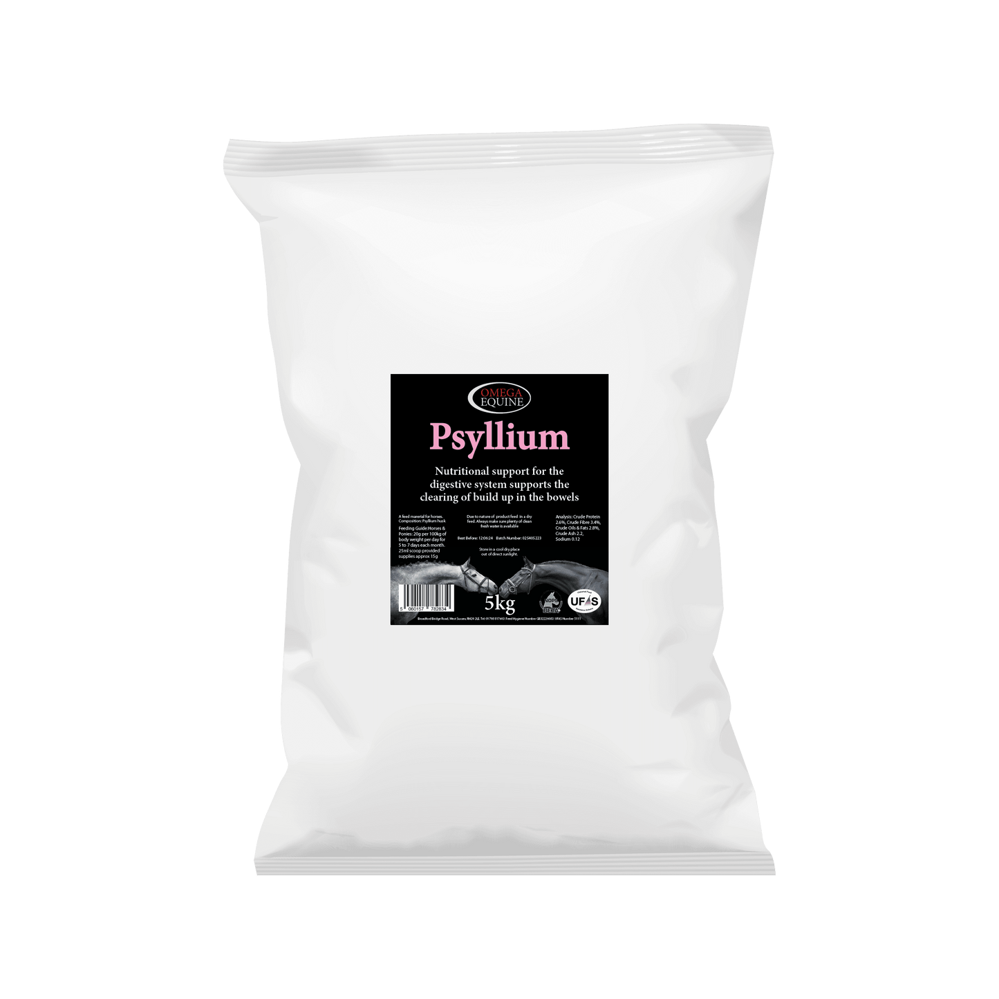 Omega Equine Psyllium - N P Equestrian & Pet Supplies Ltd