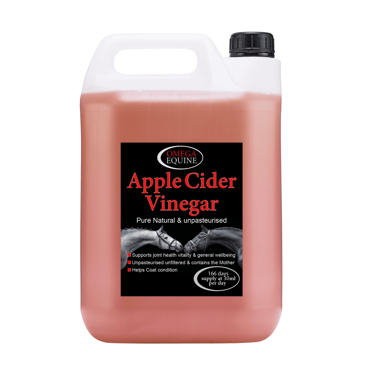 Omega Equine Apple Cider Vinegar - N P Equestrian & Pet Supplies Ltd