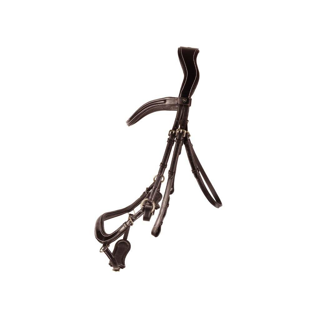 ProPresicce Pelle Drop Leather Bridle by Hy Equestrian - N P Equestrian & Pet Supplies Ltd