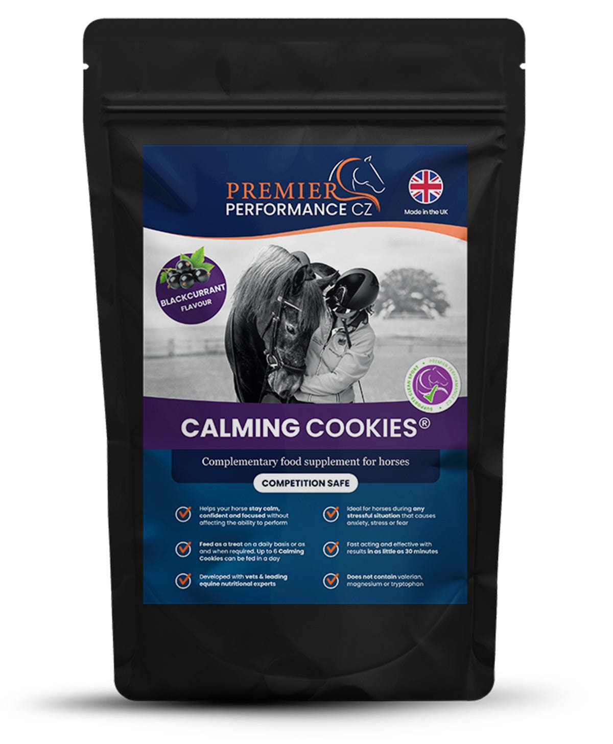 Premier Performance Calming Cookies Blackcurrant