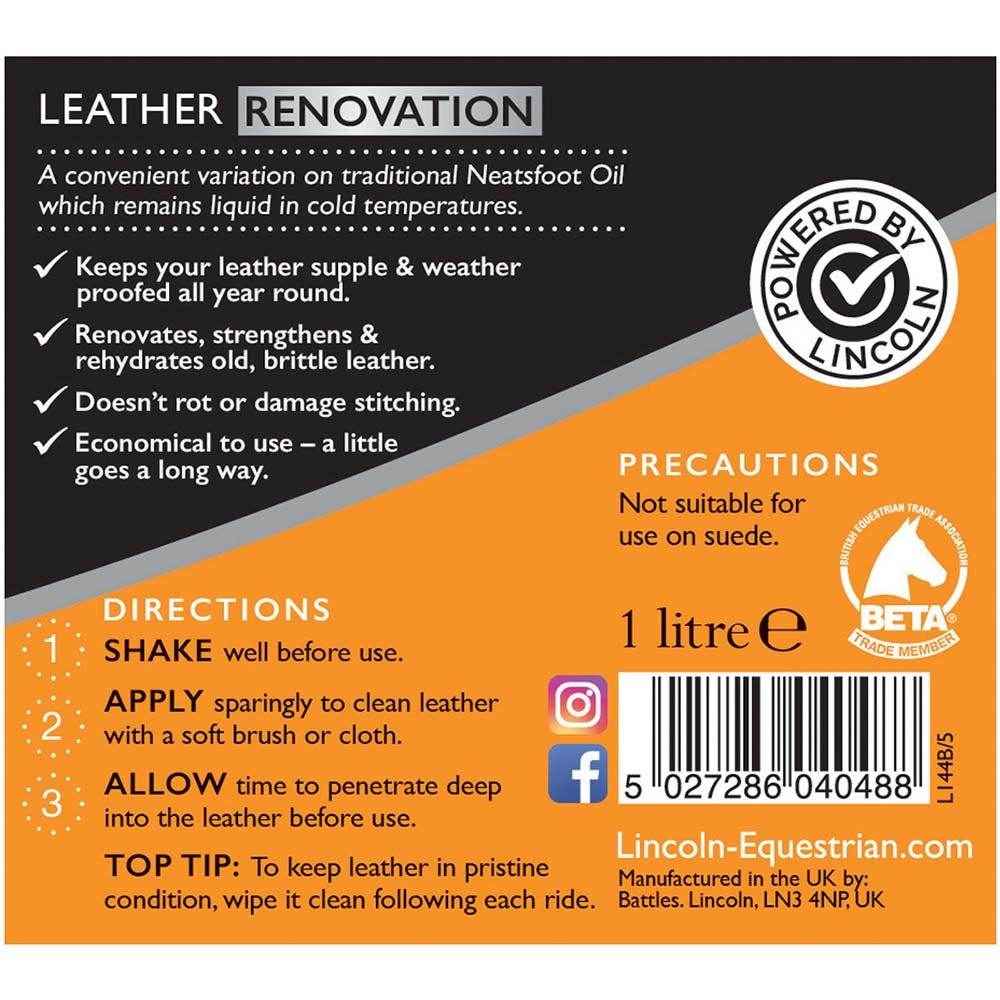 Lincoln Neatsfoot Oil Compound