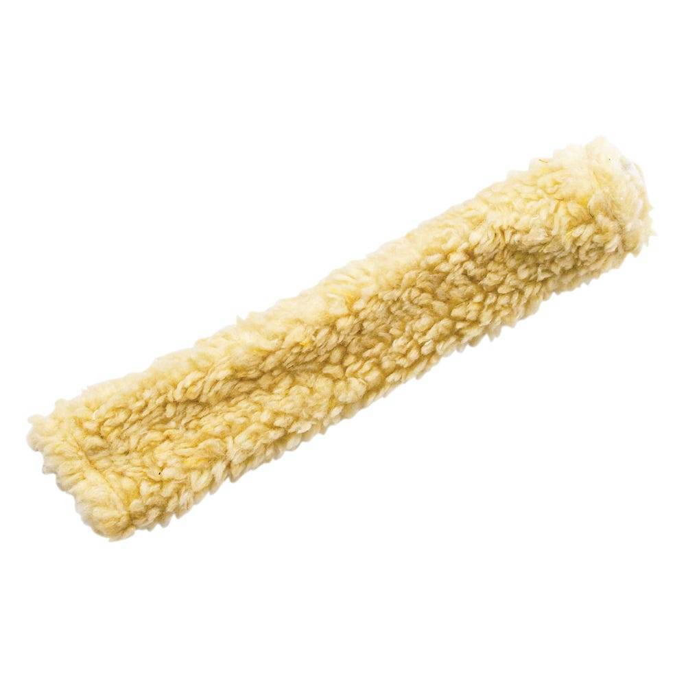 Hy Equestrian Fur Fabric Noseband Sleeve Cream - N P Equestrian & Pet Supplies Ltd