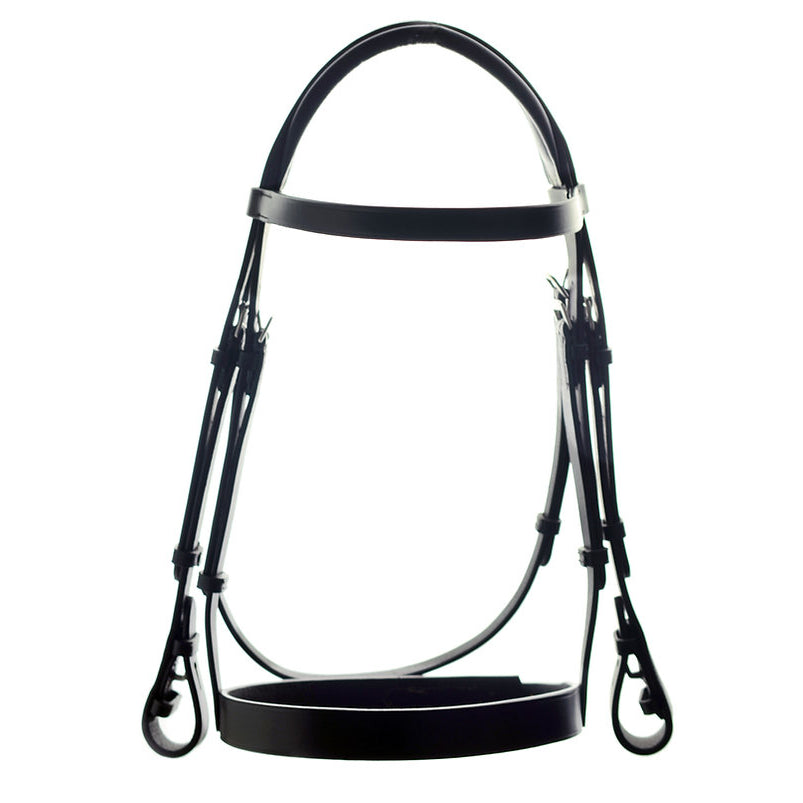 Dever Saddlery Ascot Comfort Plain Bridle