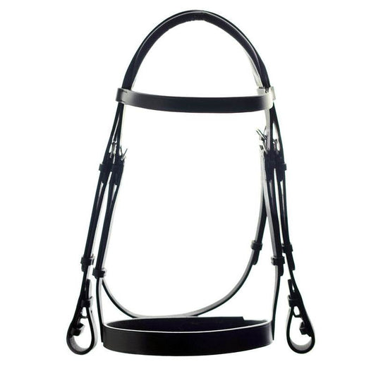 Dever Saddlery Ascot Comfort Plain Bridle - N P Equestrian & Pet Supplies Ltd
