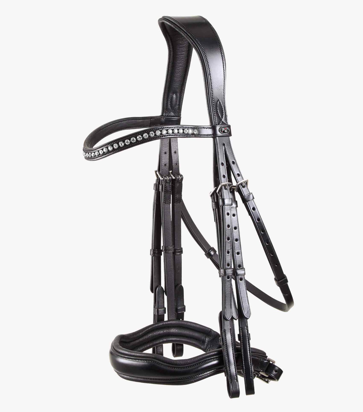 Premier Equine Abriano Anatomic Double Bridle - N P Equestrian & Pet Supplies Ltd