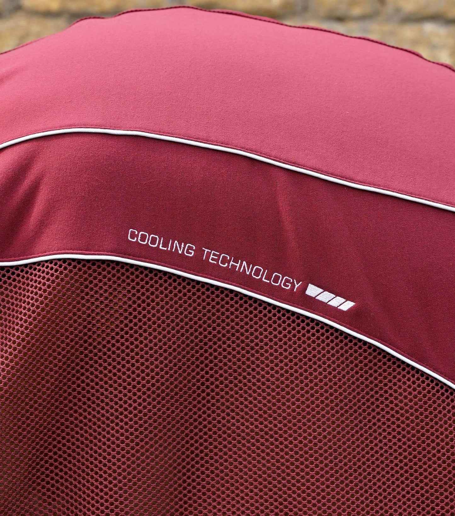 Premier Equine Airtech Mesh Horse Cooler Rug Burgundy - N P Equestrian & Pet Supplies Ltd