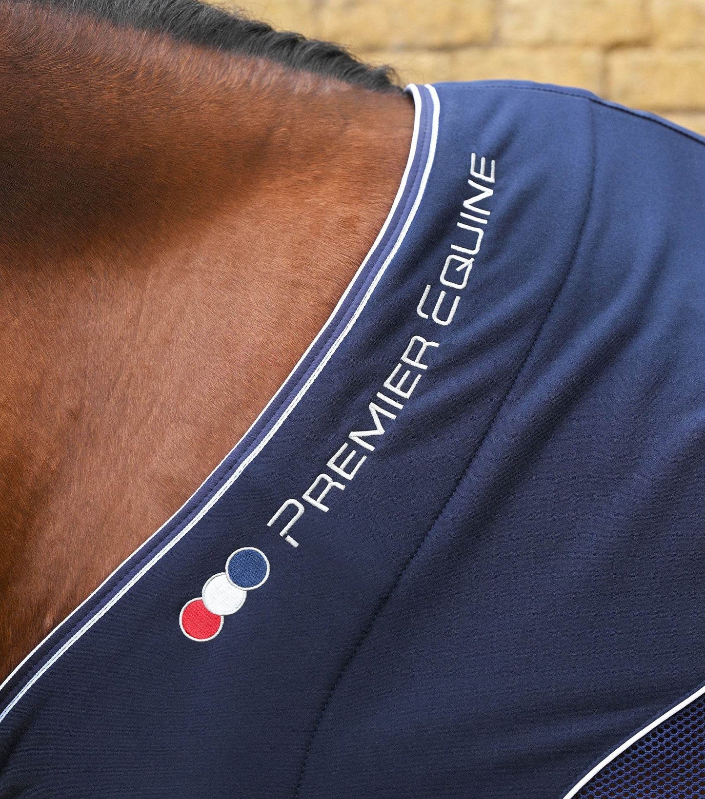 Premier Equine Airtech Mesh Horse Cooler Rug Navy - N P Equestrian & Pet Supplies Ltd