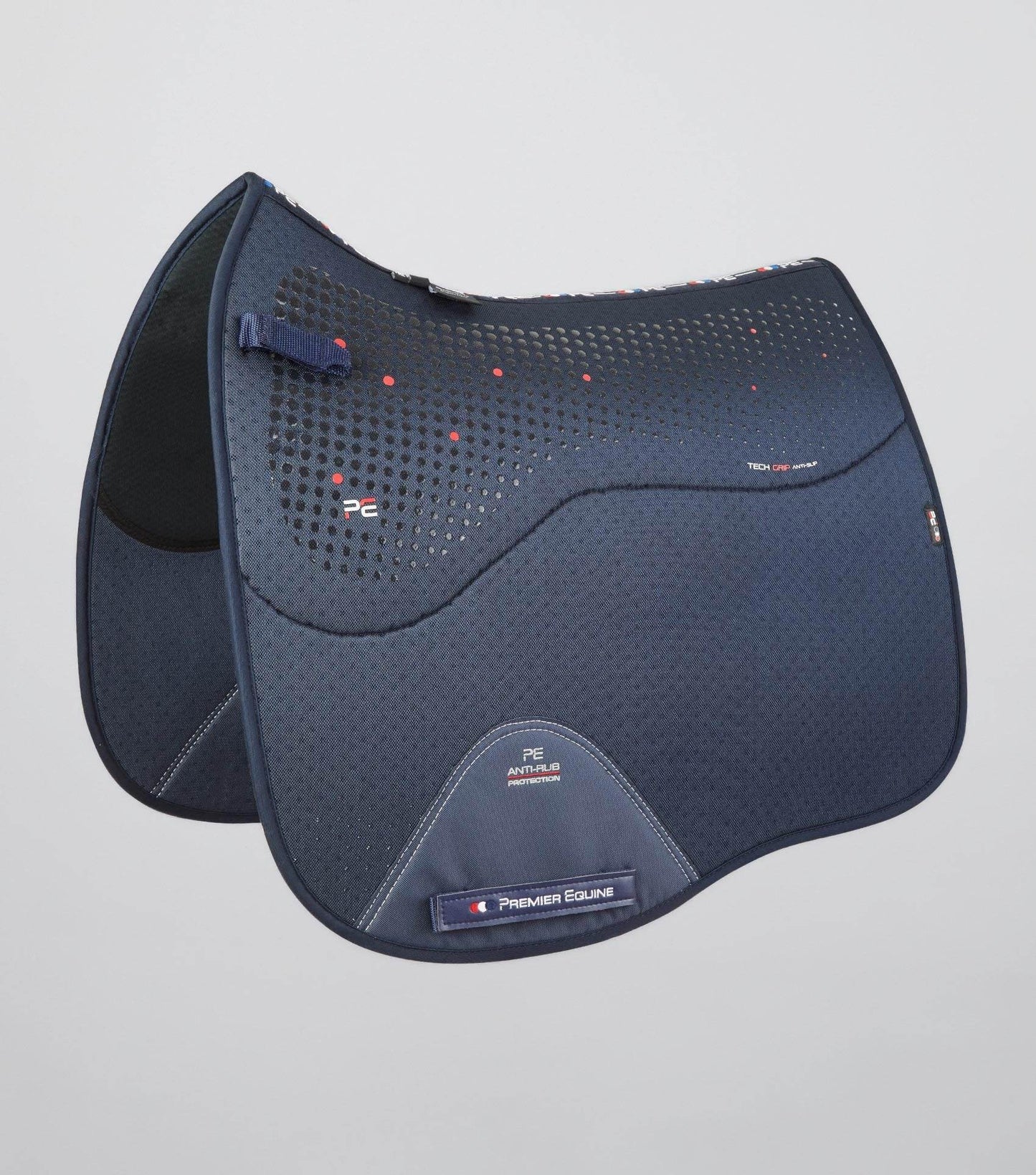 Premier Equine Close Contact Airtechnology Anti-Slip Dressage Square Navy - N P Equestrian & Pet Supplies Ltd