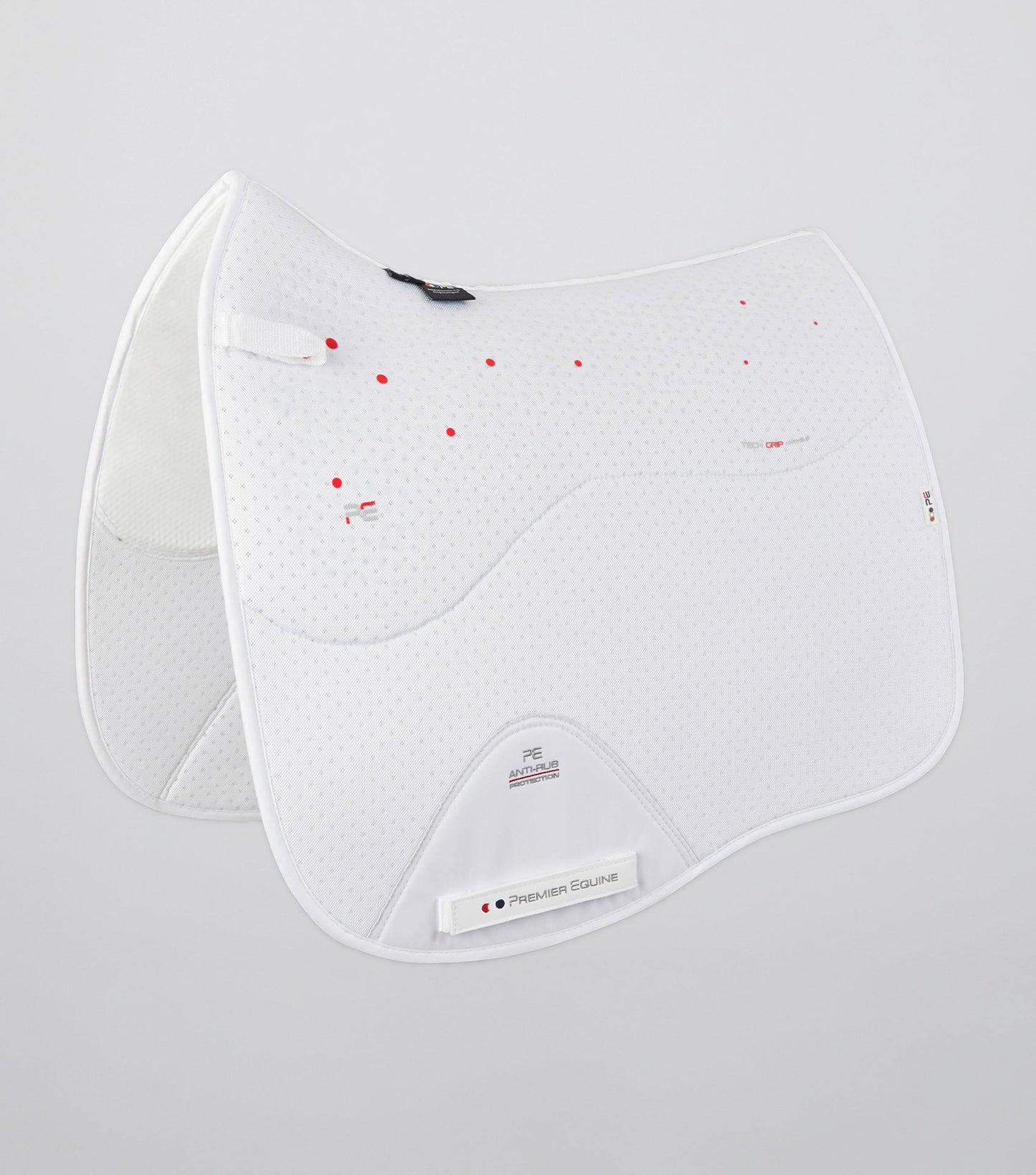 Premier Equine Close Contact Airtechnology Anti-Slip Dressage Square White
