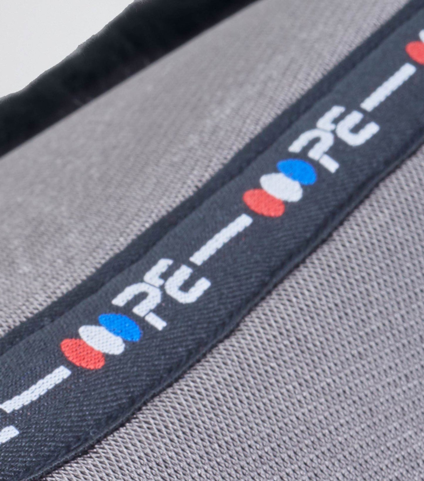 Premier Equine Airtechnology Shockproof Wool Saddle Pad - Half Pad Grey/Black Wool - N P Equestrian & Pet Supplies Ltd