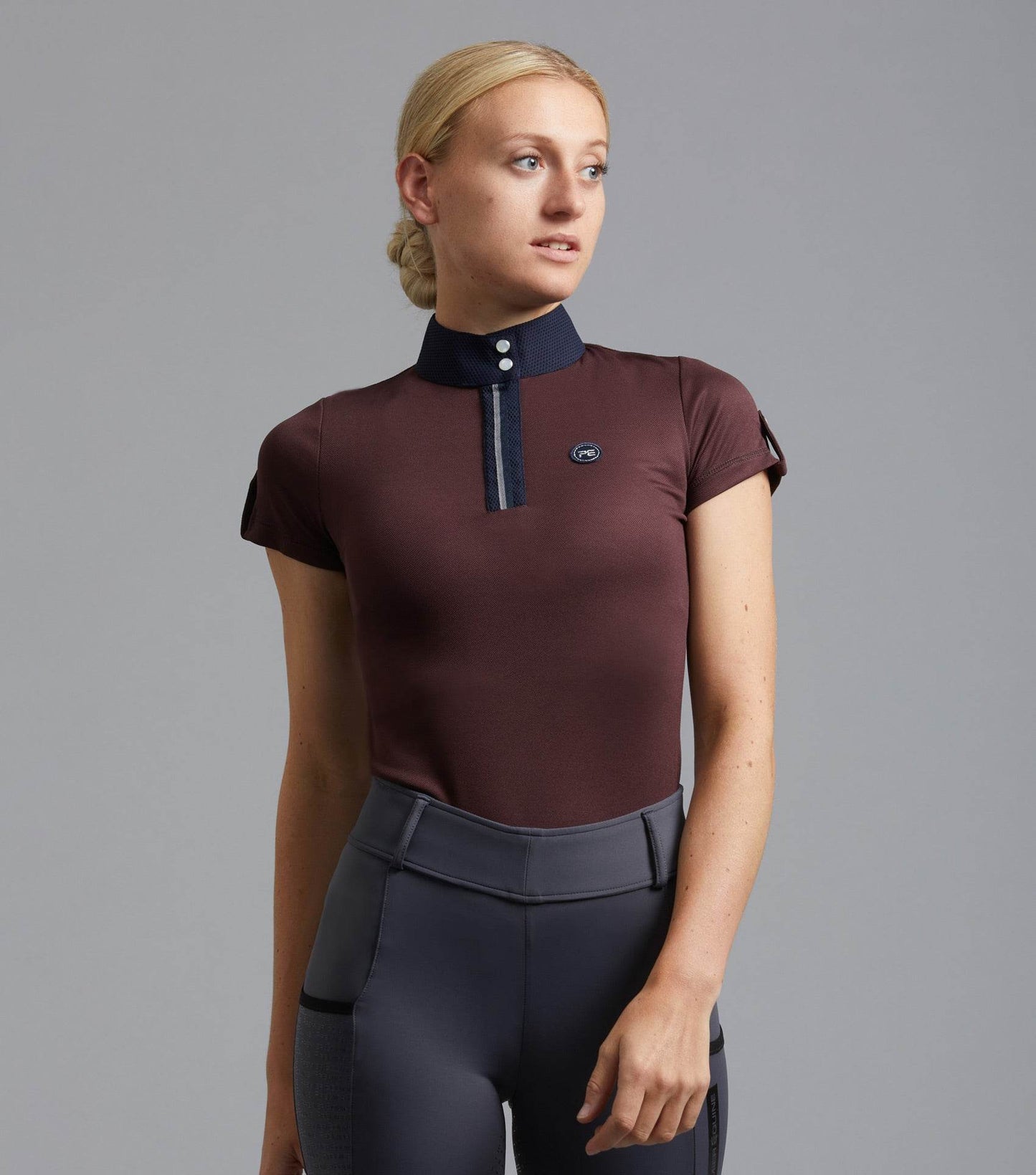 Premier Equine Amia Ladies Technical Short Sleeve Riding Top - N P Equestrian & Pet Supplies Ltd