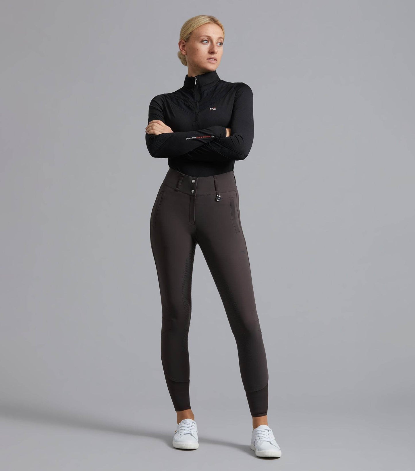 Premier Equine Arclos Ladies Technical Long Sleeve Riding - N P Equestrian & Pet Supplies Ltd
