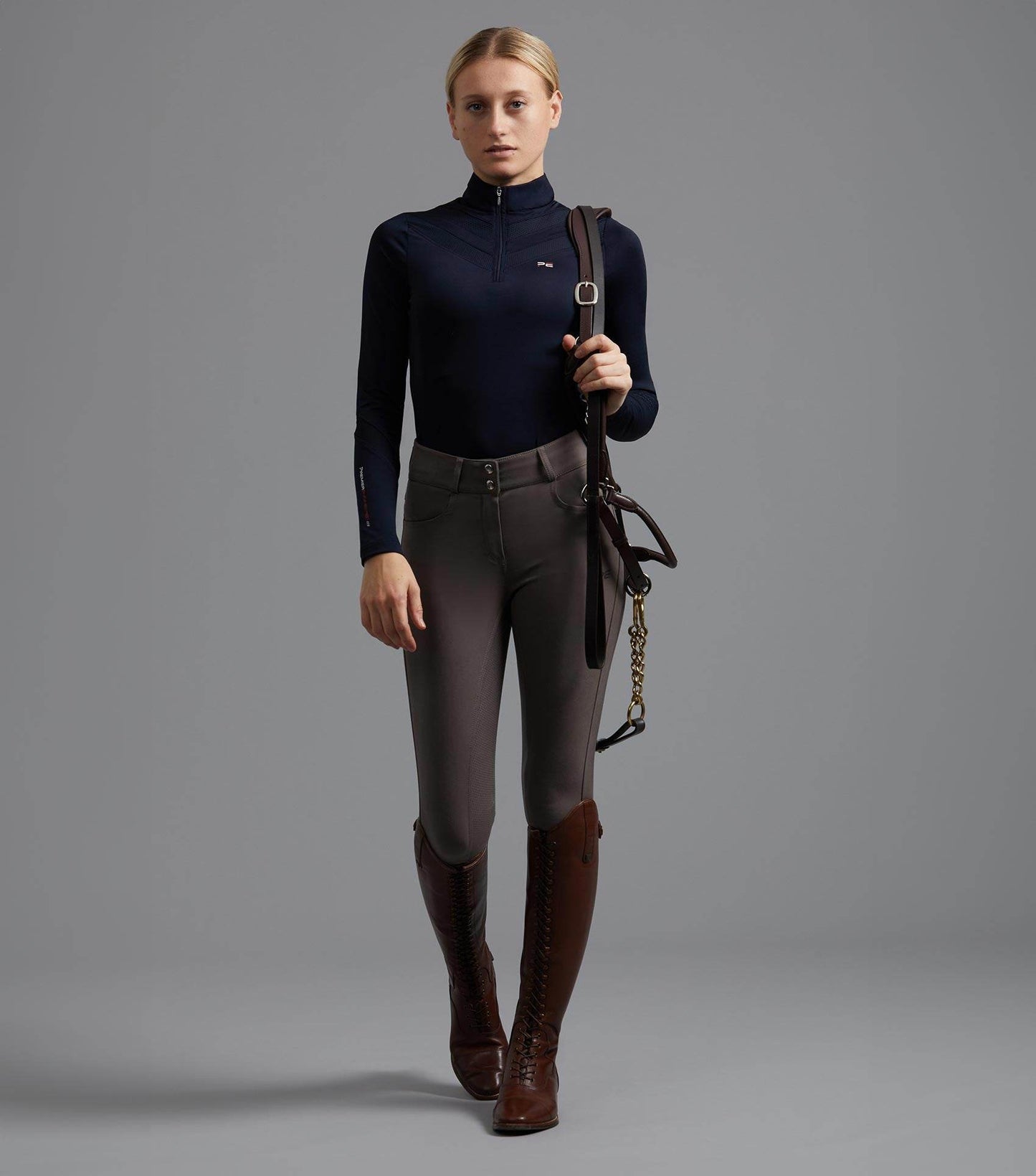 Premier Equine Arclos Ladies Technical Long Sleeve Riding - N P Equestrian & Pet Supplies Ltd