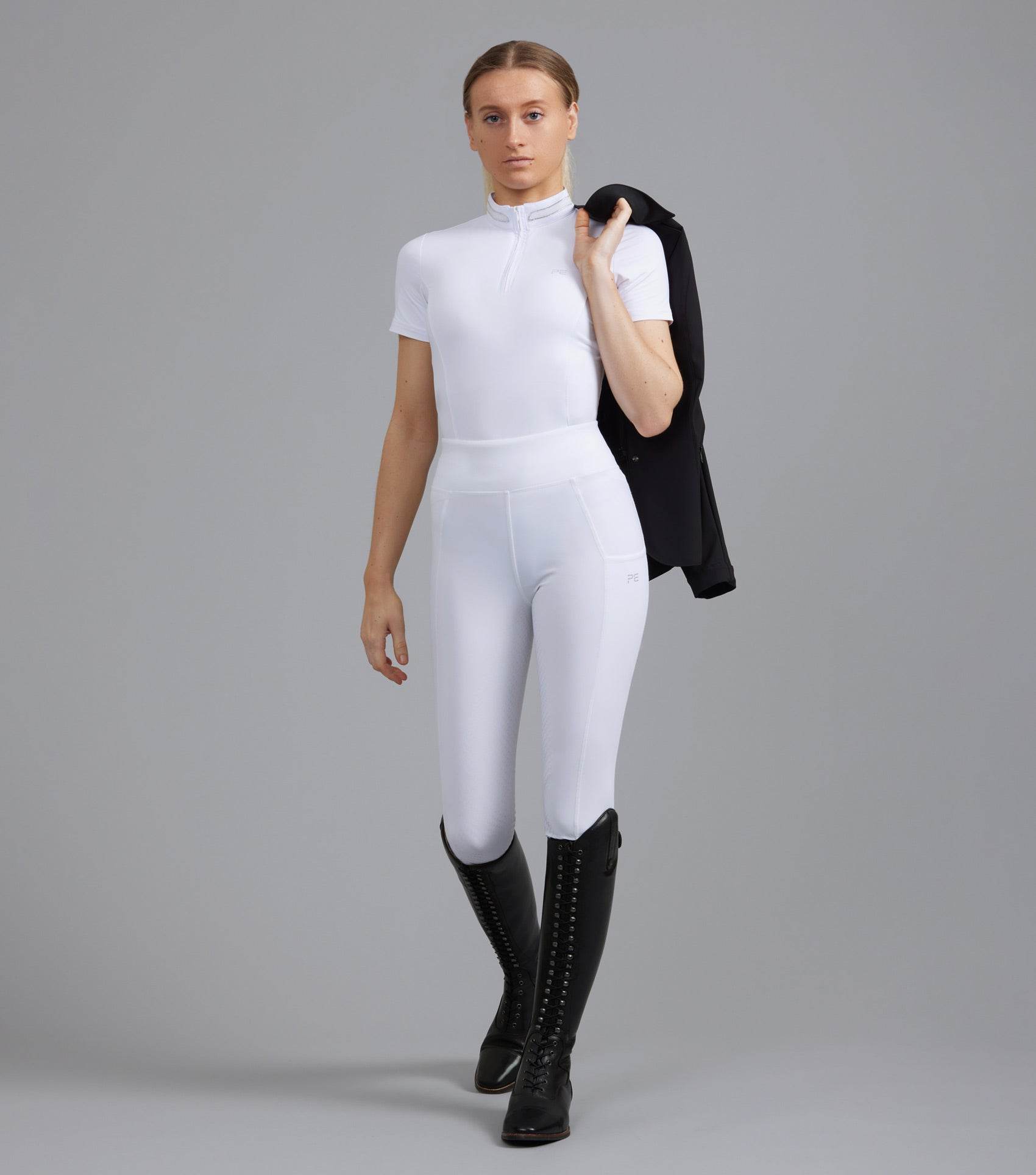 Premier Equine Aresso Ladies Full Seat Gel Riding Tights - N P Equestrian & Pet Supplies Ltd