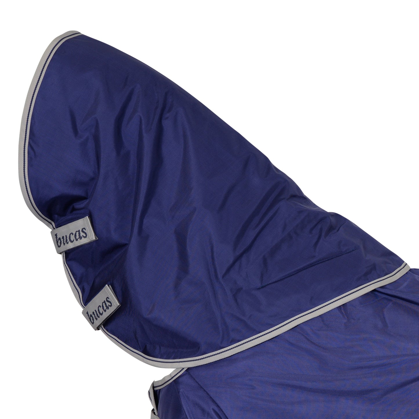 Bucas Atlantic Combi 50g Turnout Neck Cover - Navy/Light Blue