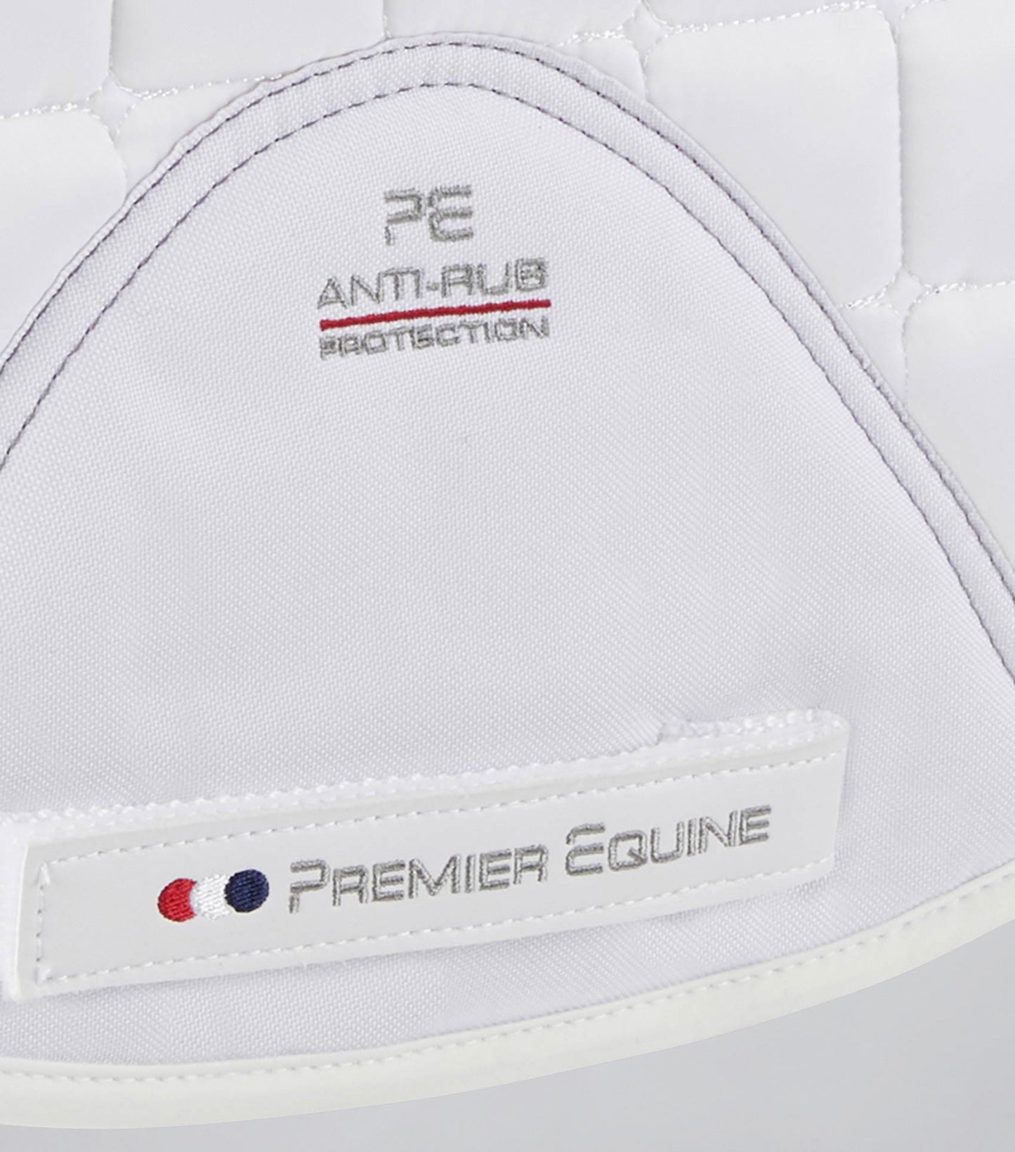 Premier Equine Atlantis CC Satin Wool Dressage Square White/Natural Wool