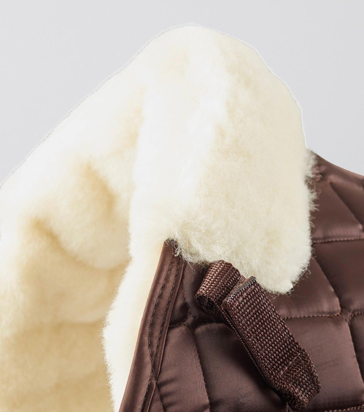 Premier Equine Atlantis CC Satin Wool GP/Jump Square Brown/Natural Wool