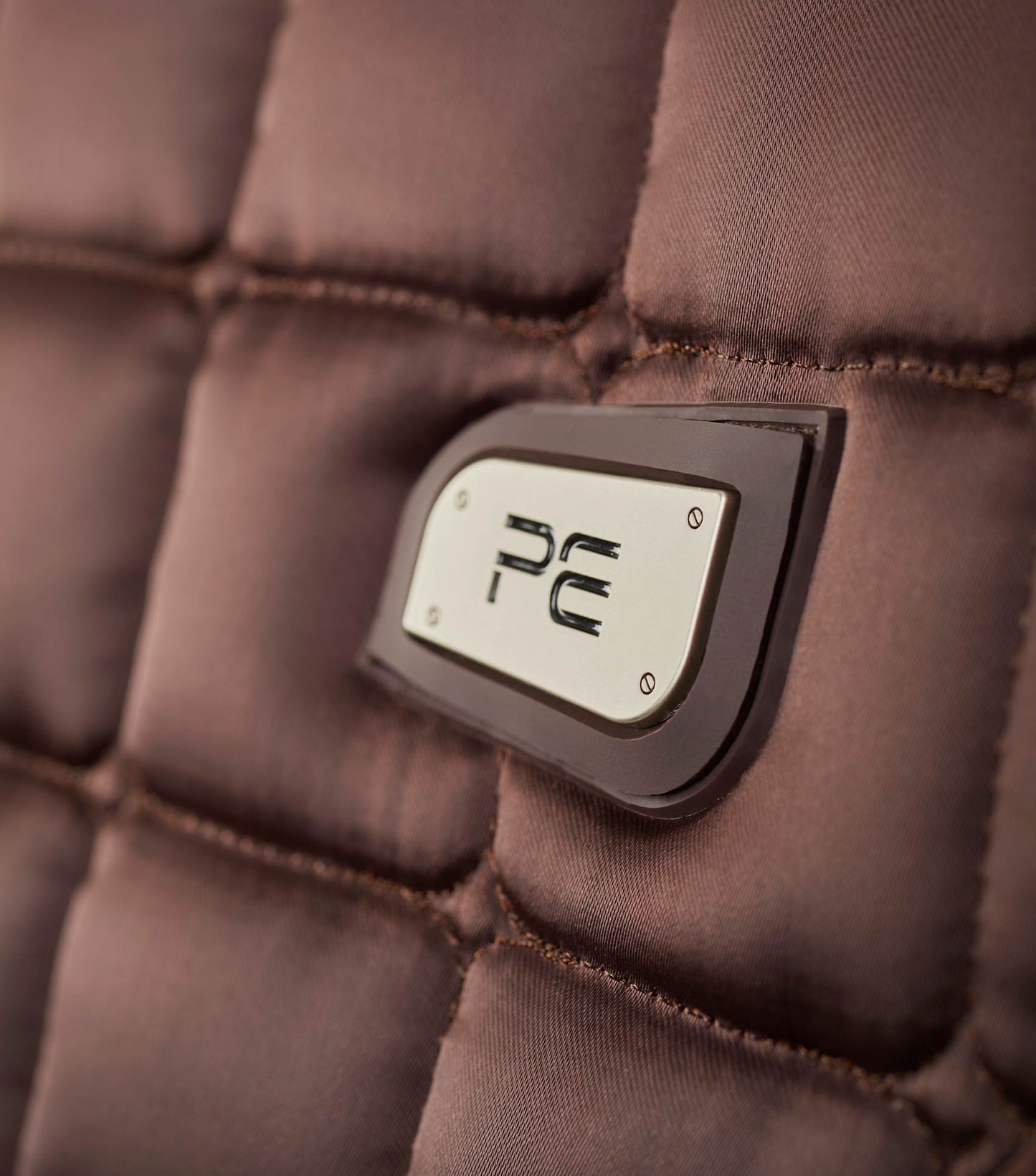 Premier Equine Atlantis CC Satin Wool GP/Jump Square Brown/Natural Wool