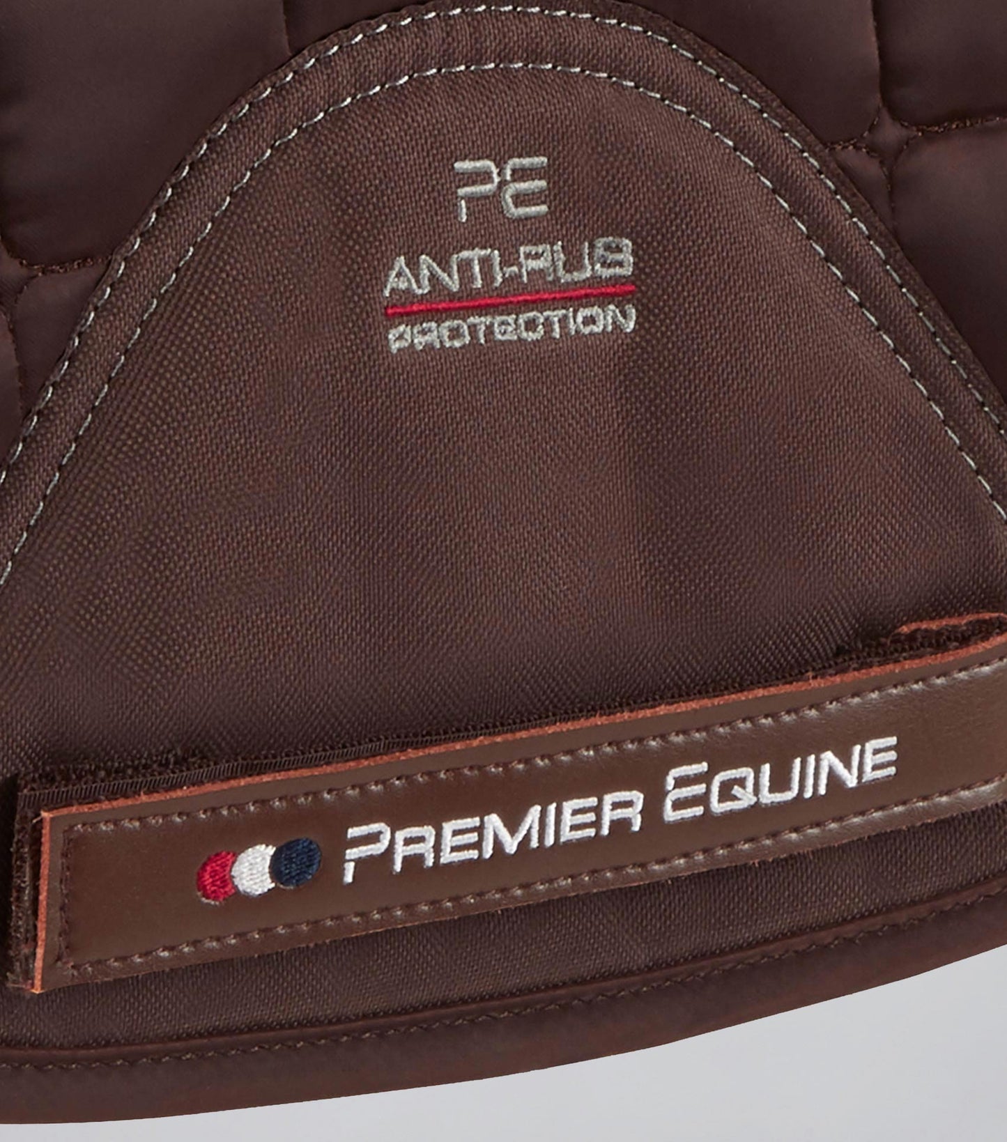 Premier Equine Atlantis CC Satin Wool GP/Jump Square Brown/Natural Wool