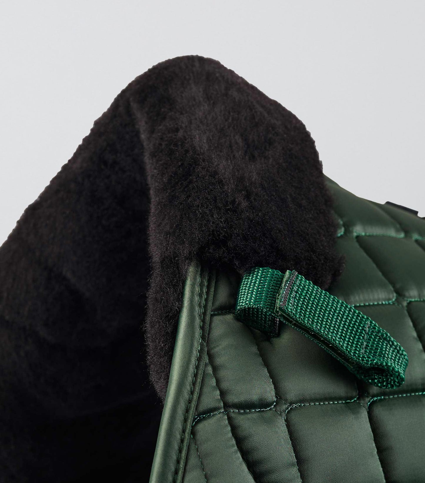 Premier Equine Atlantis CC Satin Wool GP/Jump Square Olive/Black Wool
