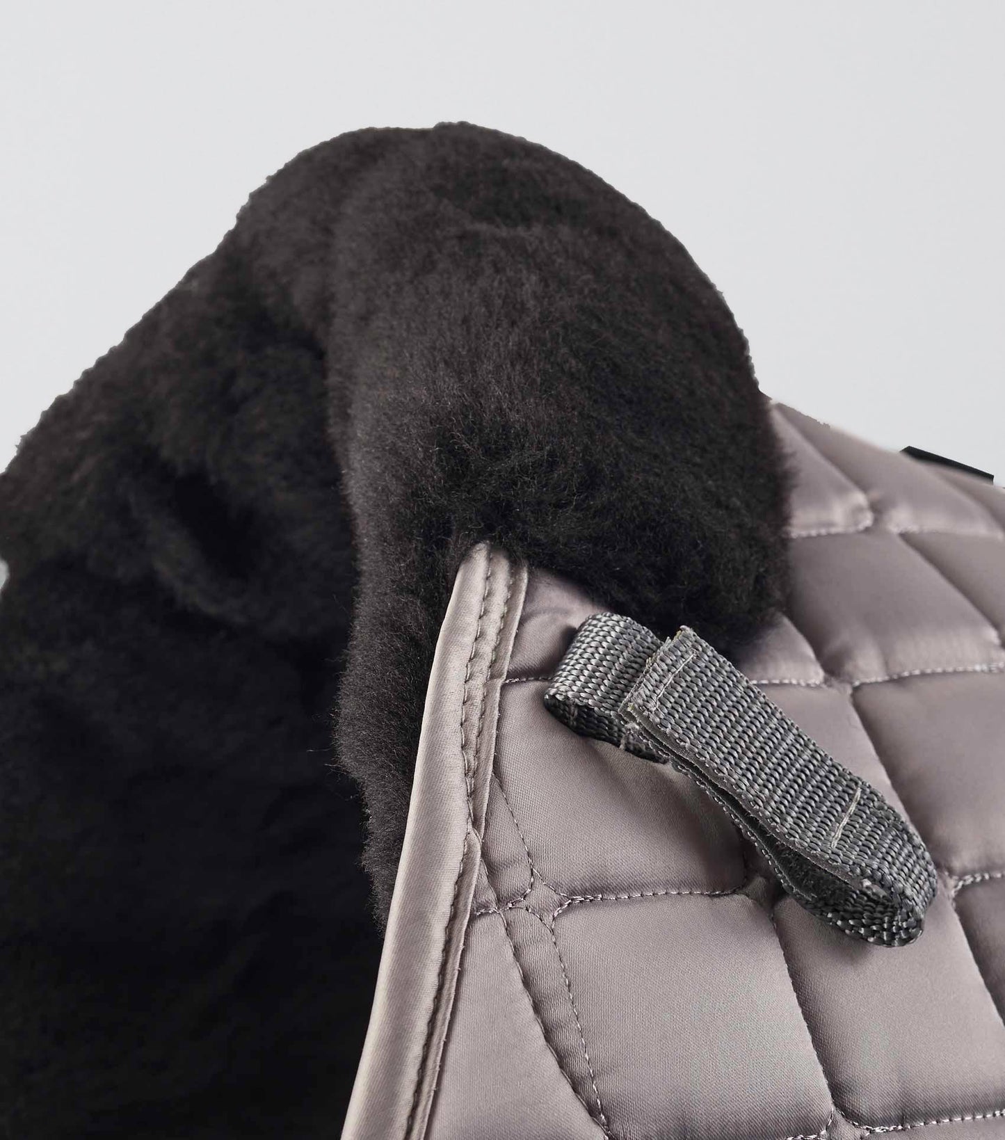 Premier Equine Atlantis CC Satin Wool GP/Jump Square Grey/Black Wool