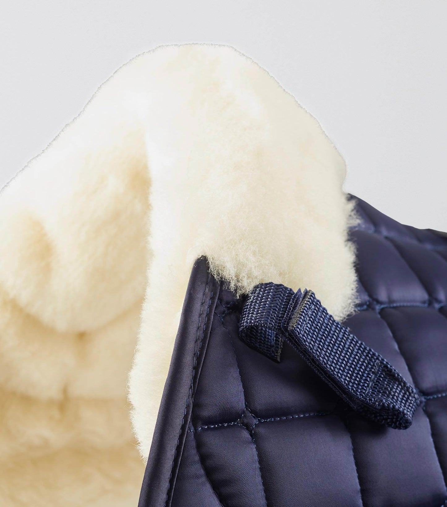 Premier Equine Atlantis CC Satin Wool GP/Jump Square Navy/Natural Wool - N P Equestrian & Pet Supplies Ltd