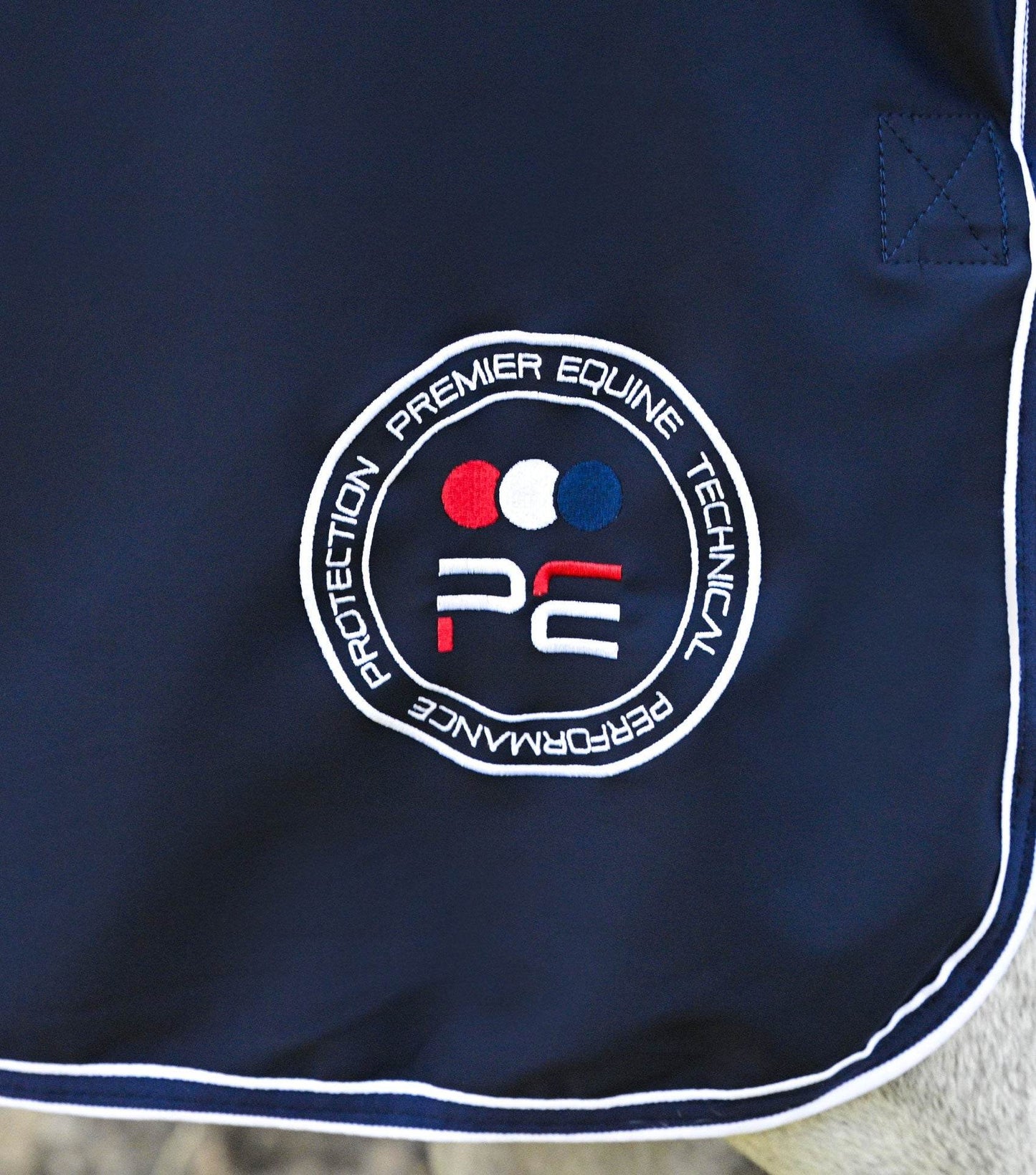 Premier Equine Atlas Horse Cooler Rug Navy - N P Equestrian & Pet Supplies Ltd