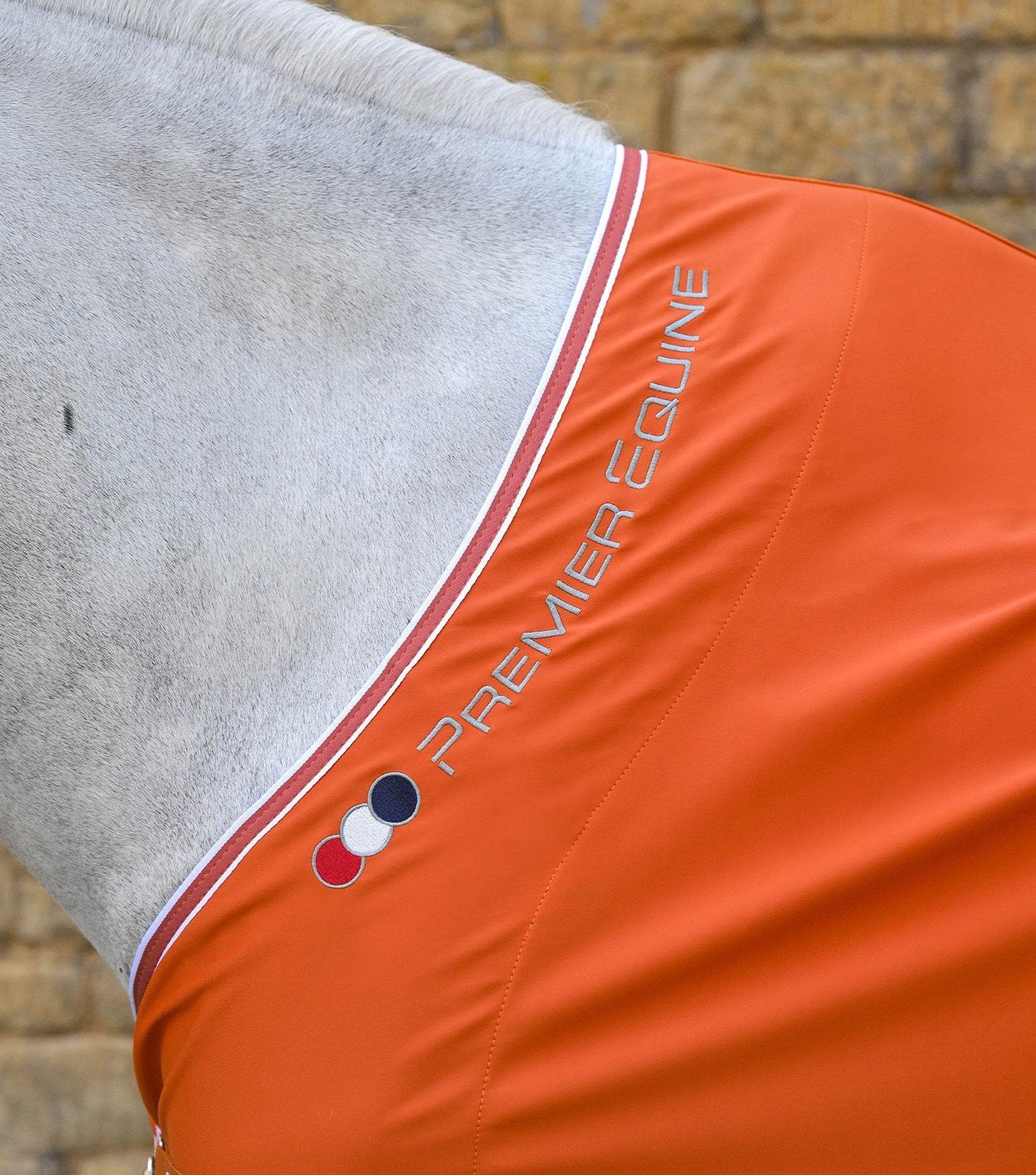 Premier Equine Atlas Horse Cooler Rug Burnt Orange - N P Equestrian & Pet Supplies Ltd