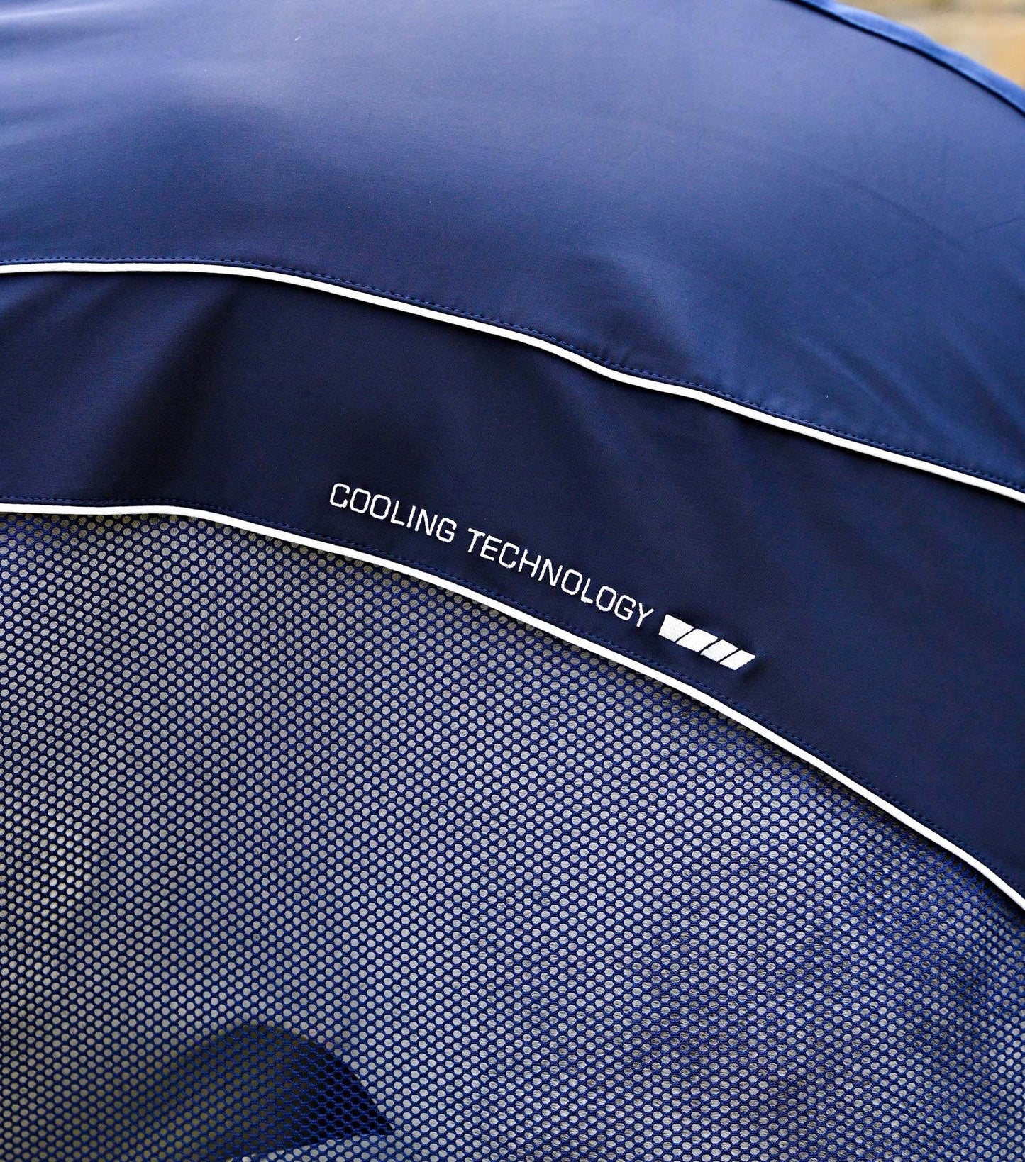 Premier Equine Atlas Mesh Horse Cooler Rug Navy - N P Equestrian & Pet Supplies Ltd