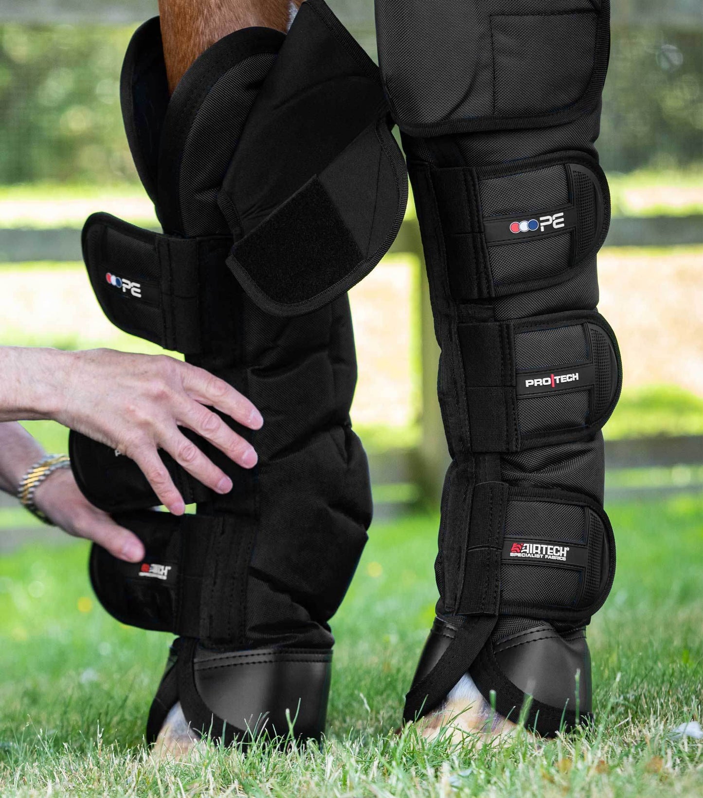 Premier Equine Ballistic Knee Pro-Tech Horse Travel Boots - N P Equestrian & Pet Supplies Ltd