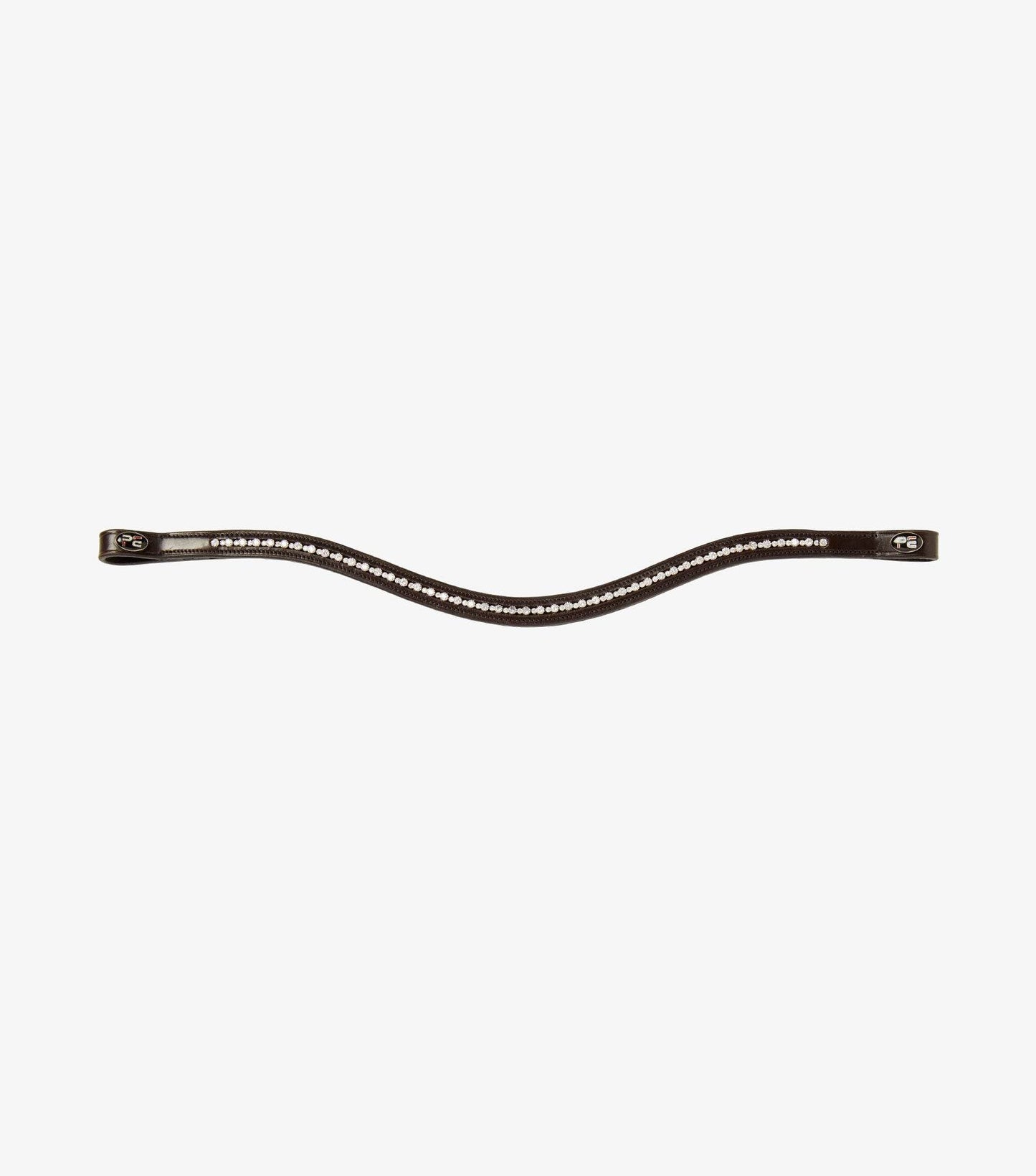 Premier Equine Bergamo Shaped Diamante Browband - N P Equestrian & Pet Supplies Ltd