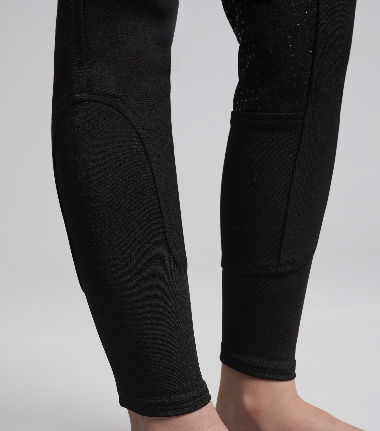 Premier Equine Brava Girls Full Seat Gel Riding Breeches Black