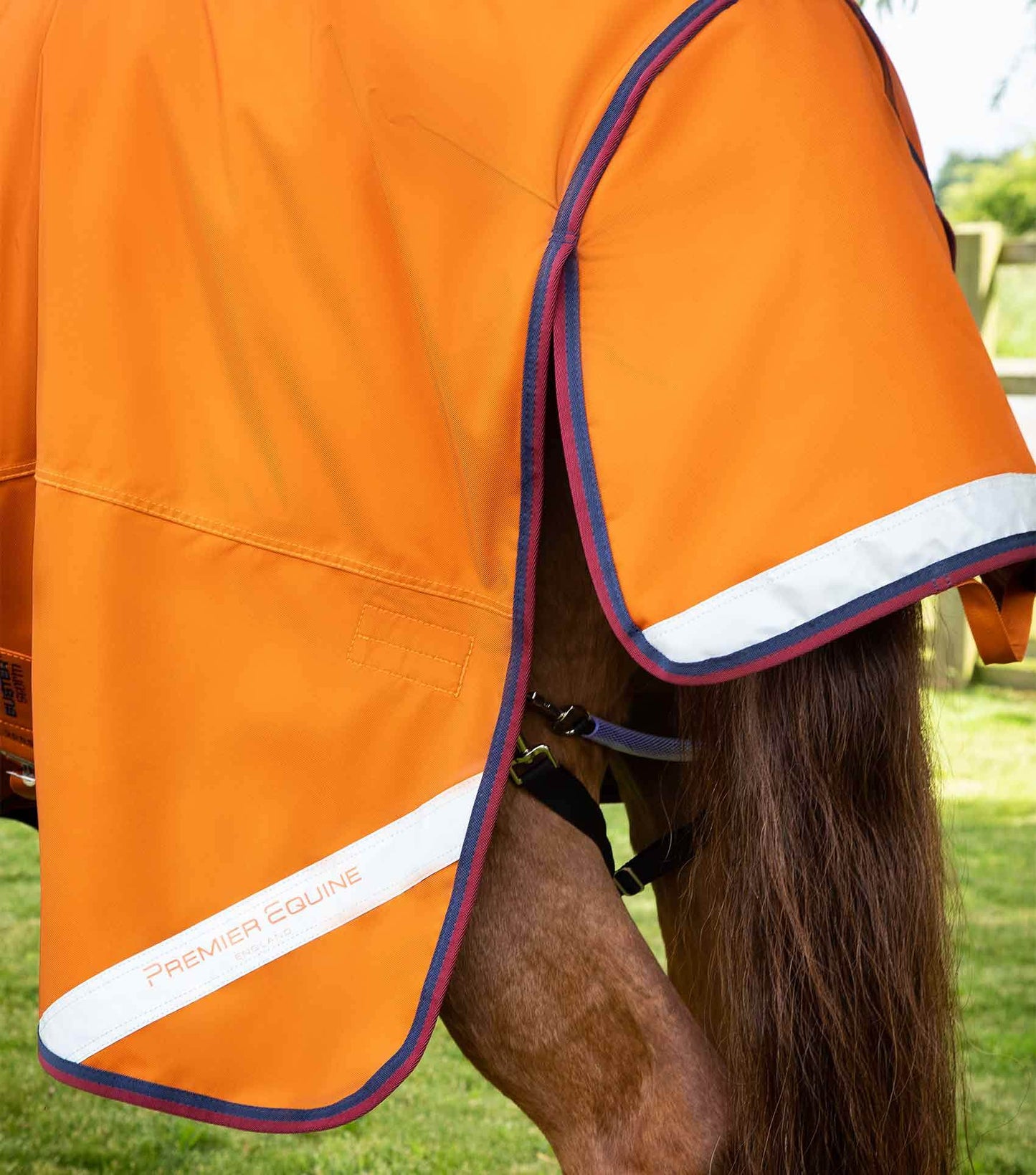 Premier Equine Buster Storm 200g Combo Turnout Rug with Classic Neck Burnt Orange - N P Equestrian & Pet Supplies Ltd