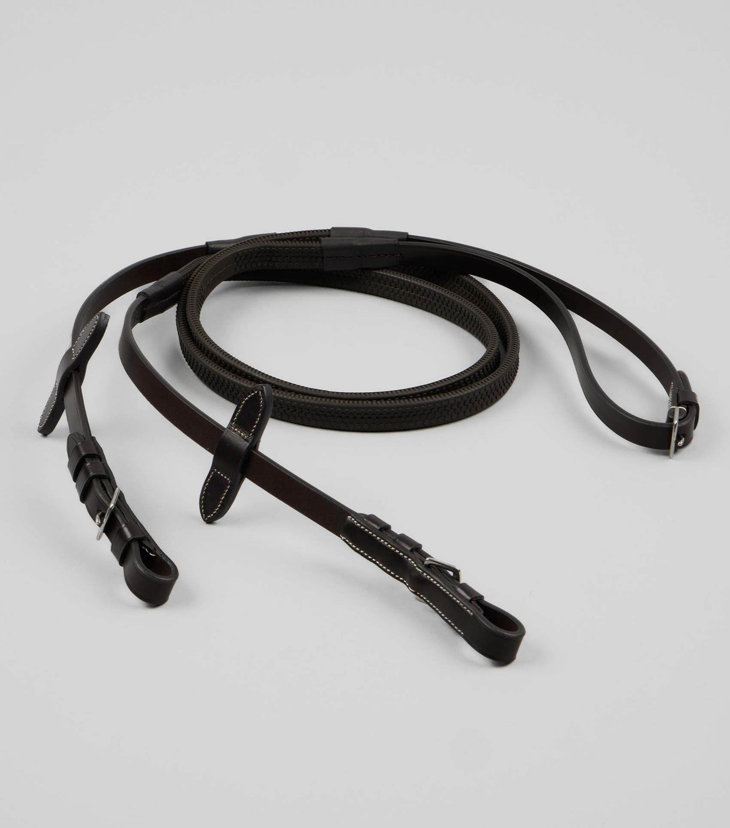 Premier Equine Cassano Rubber Grip Reins - N P Equestrian & Pet Supplies Ltd