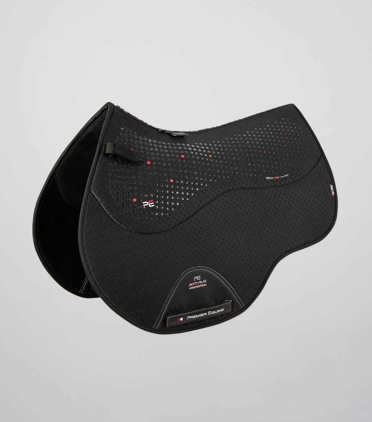 Premier Equine Close Contact Airtechnology Anti-Slip GP/Jump Square Black