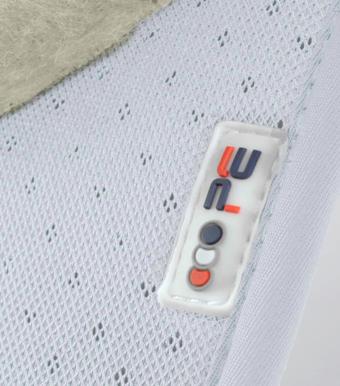 Premier Equine Close Contact Airtechnology Shockproof Wool Saddle Pad - GP/Jump Square White/Natural Wool
