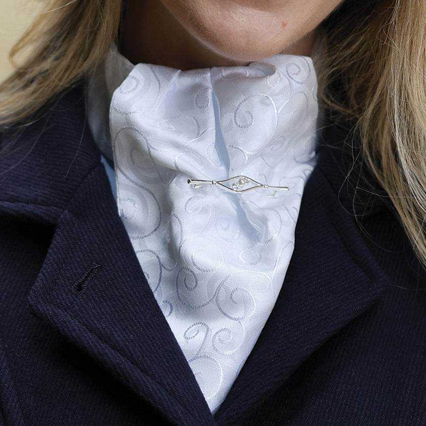 Equetech Deluxe Nouveau Stock Pin - N P Equestrian & Pet Supplies Ltd