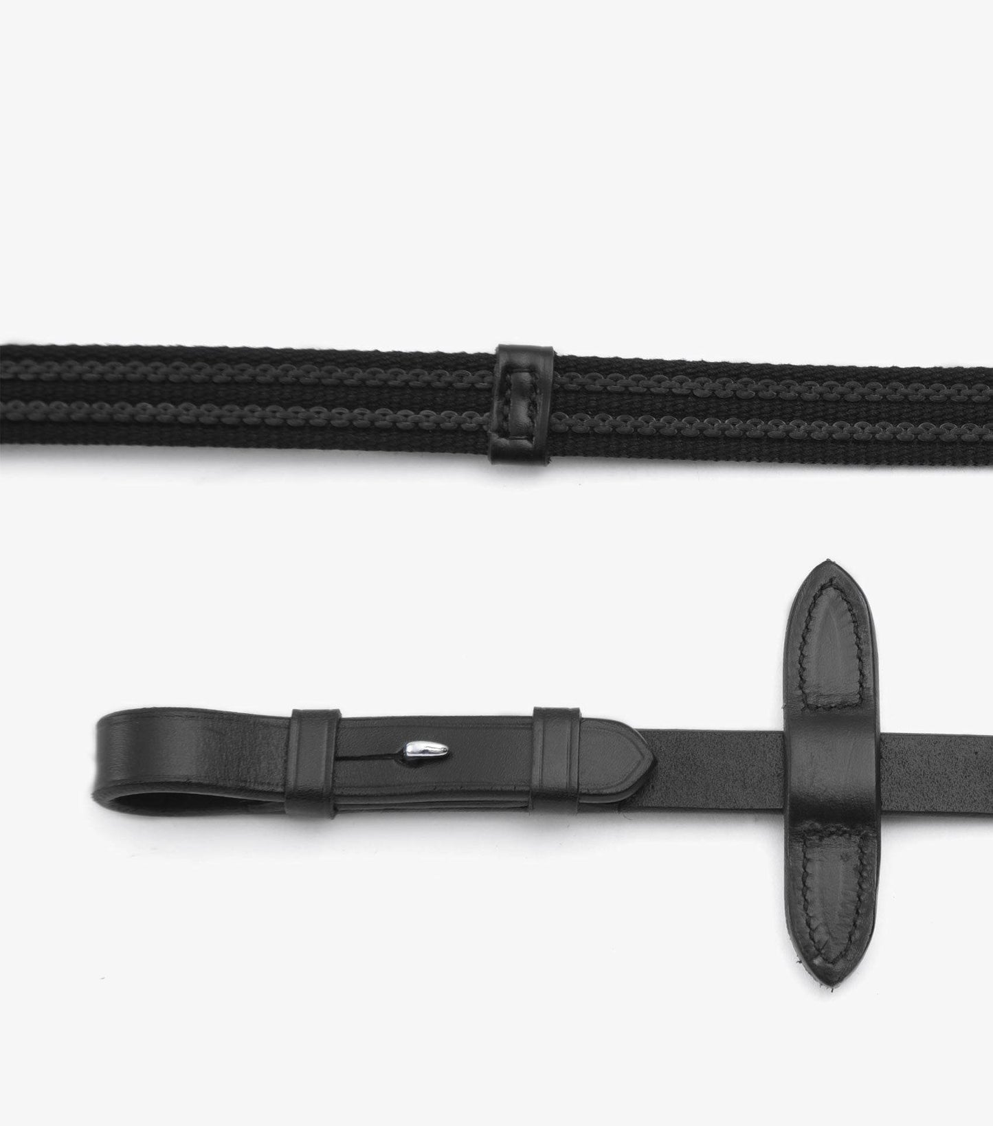 Premier Equine Domenico Web & Rubber Grip Reins - N P Equestrian & Pet Supplies Ltd