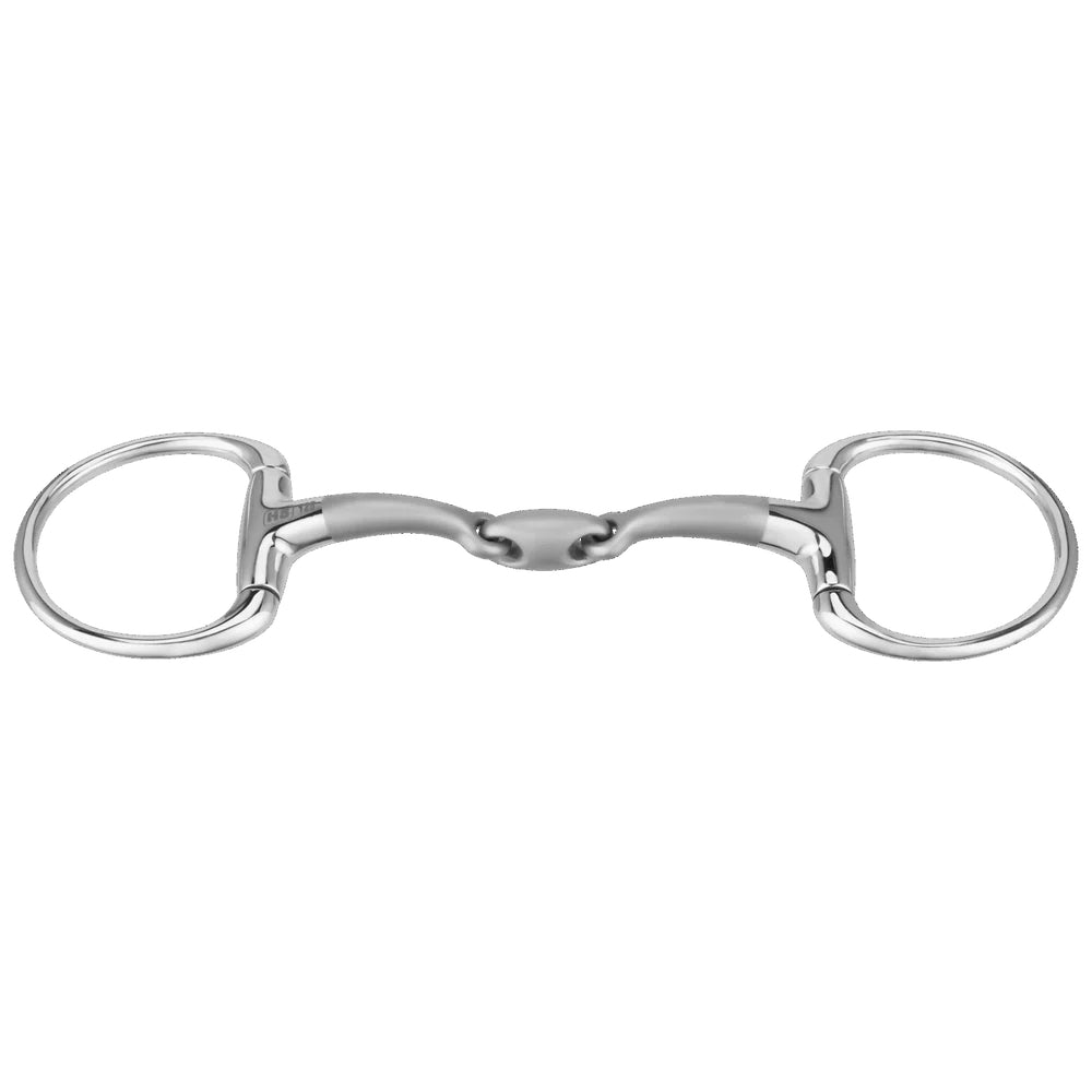 Sprenger Satinox® Eggbutt Snaffle – 14mm – Double Joint Bit