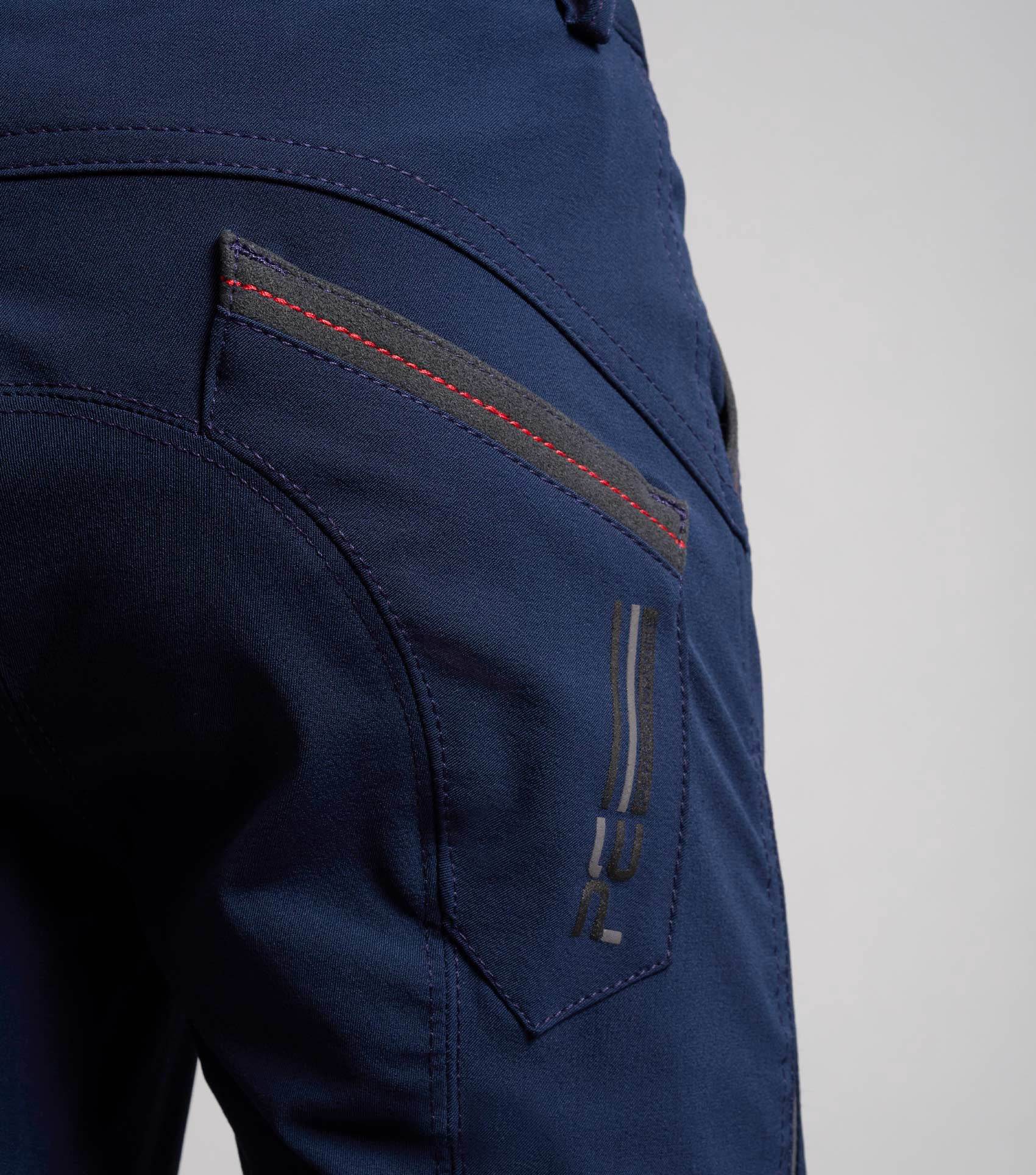 Premier Equine Gando Boys Gel Knee Riding Breeches Navy - N P Equestrian & Pet Supplies Ltd