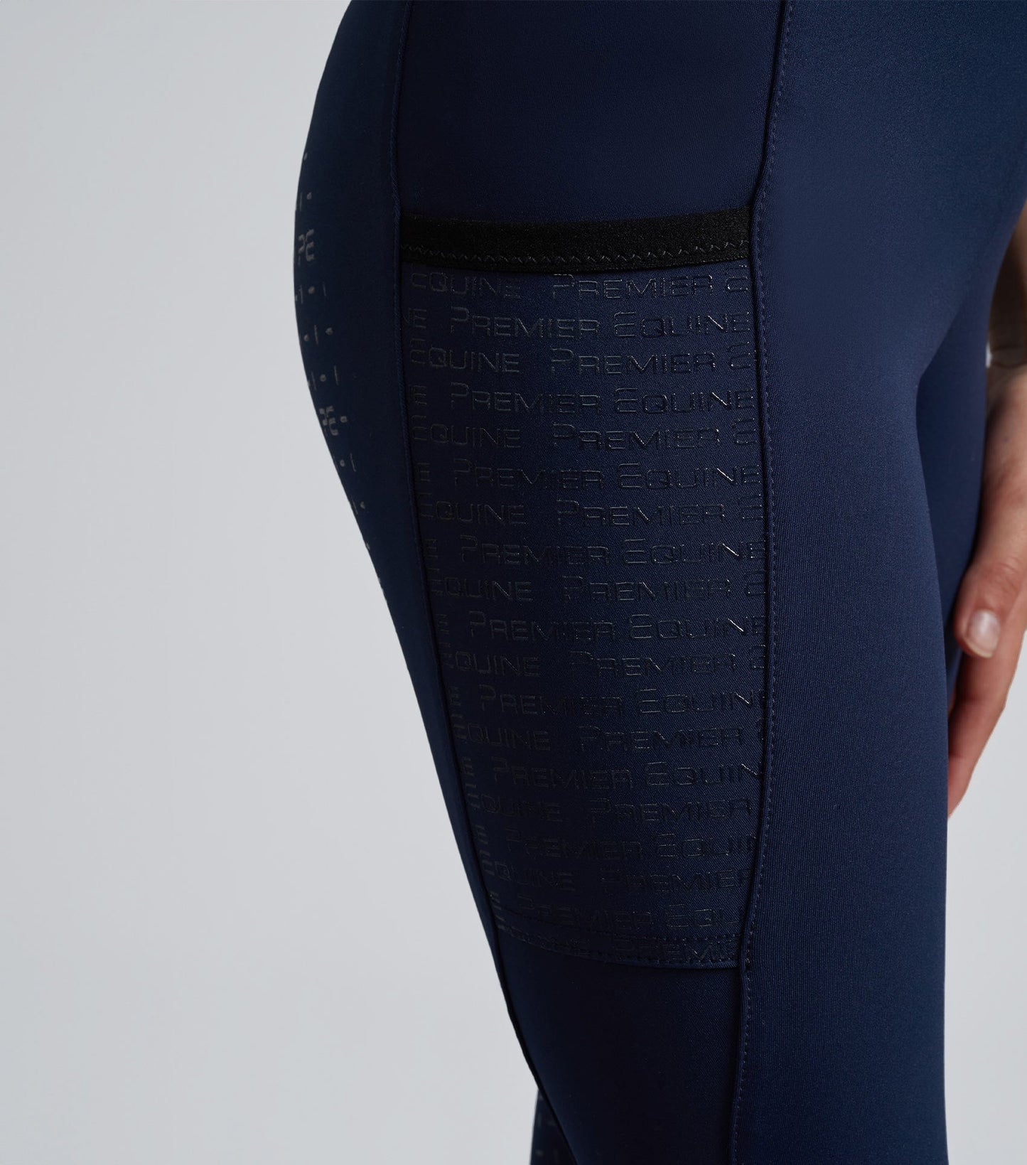 Premier Equine Concerto Girls Riding Tights Orkney Navy