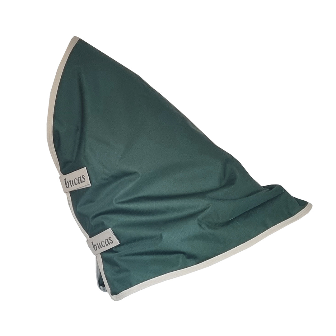 Bucas Greenline Combi Neck Cover - Green/Cream